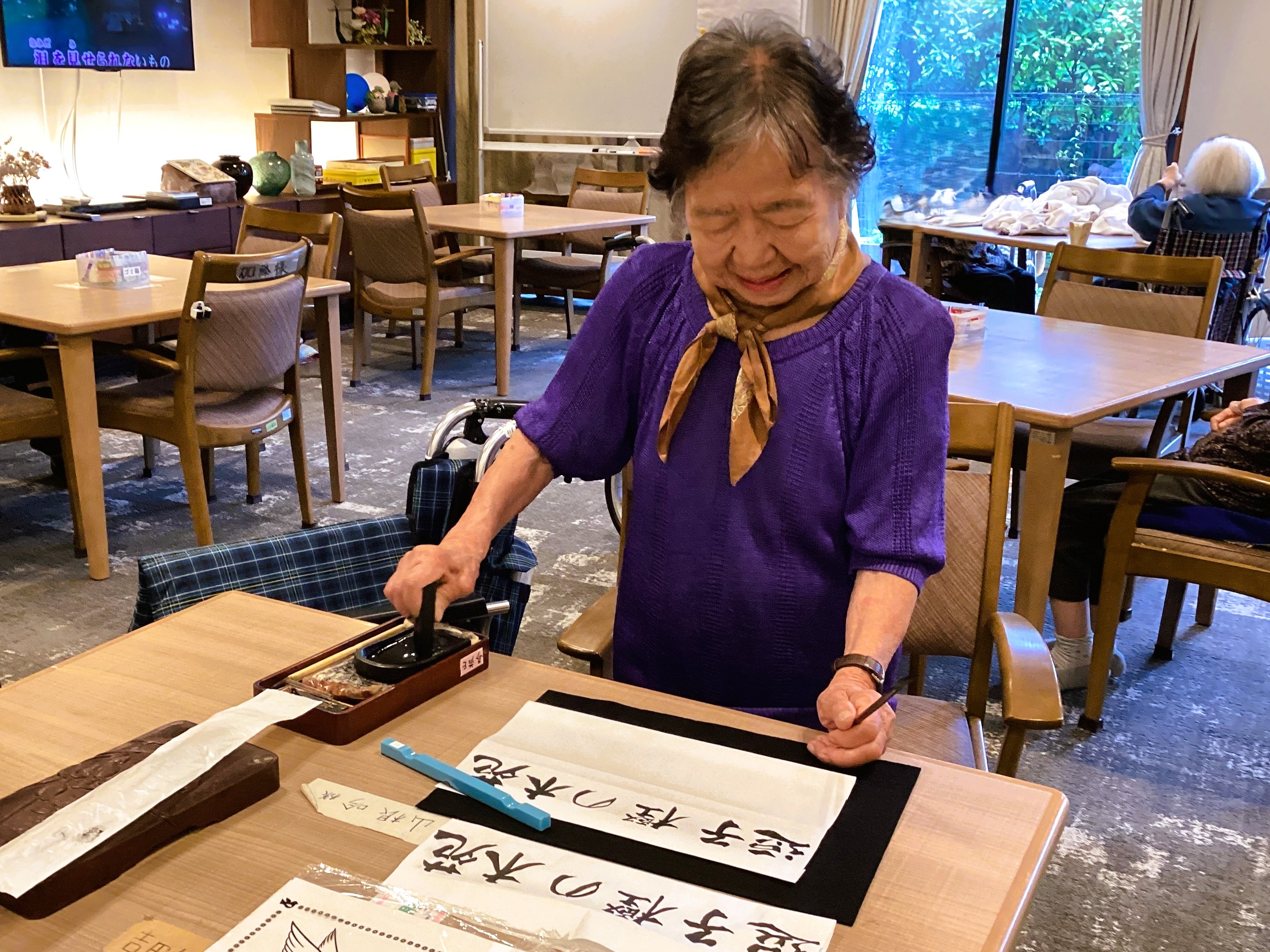 書道の先生
