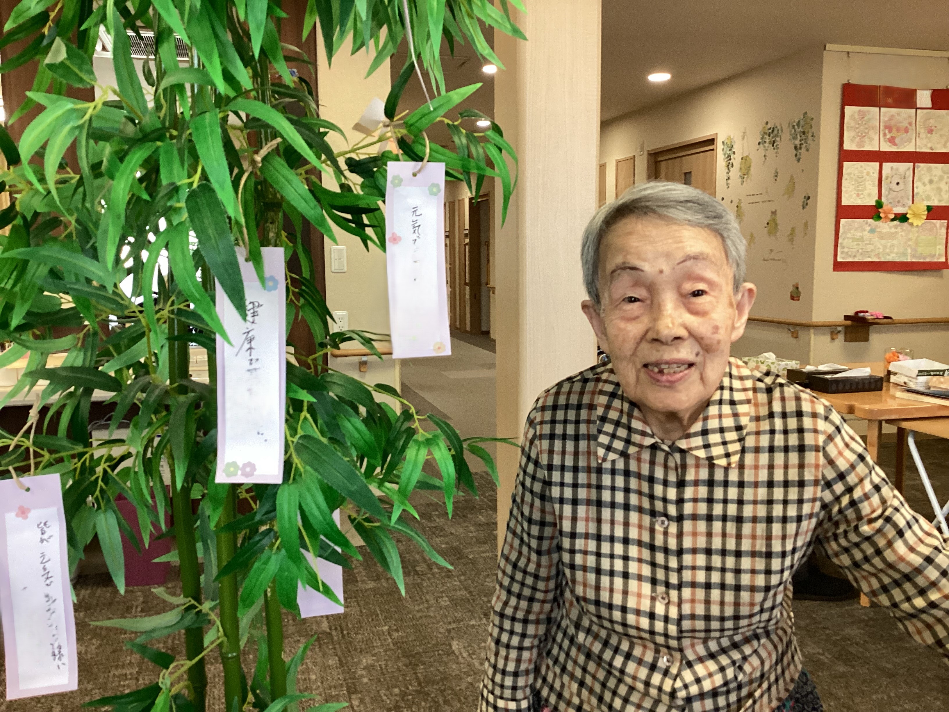 短冊に願い事・・・
