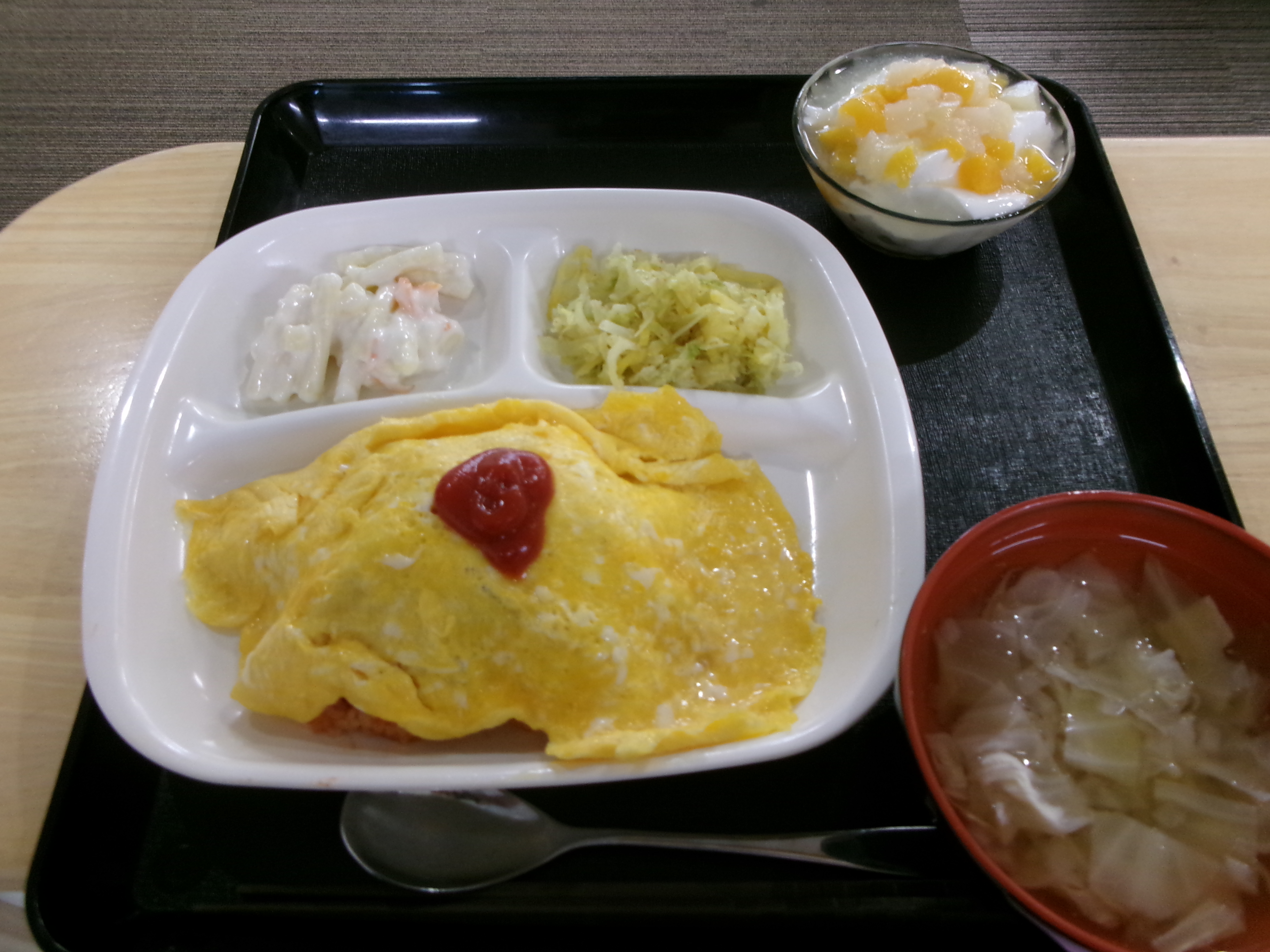 昭和風オムライス！