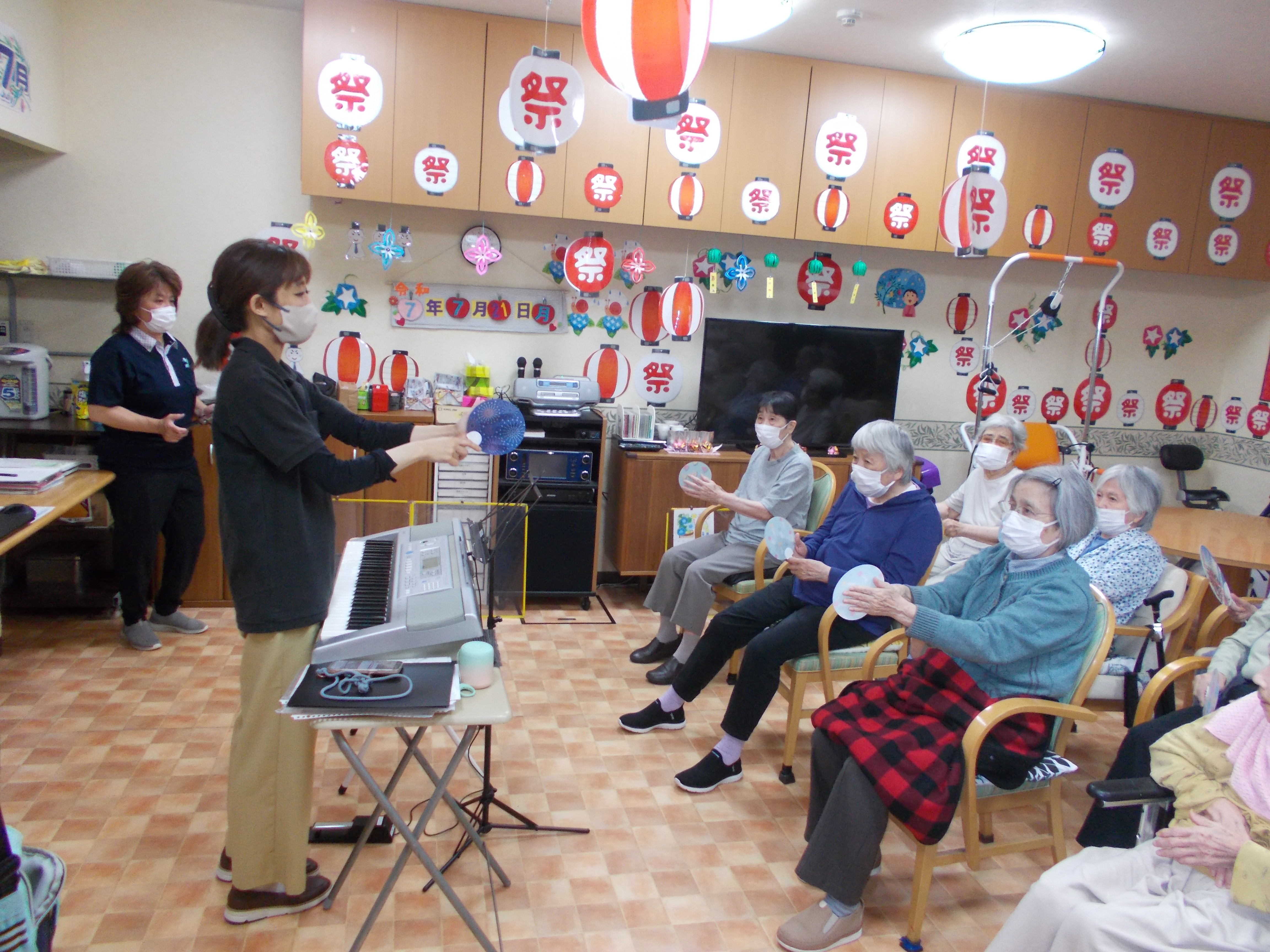 GHと合同音楽レク