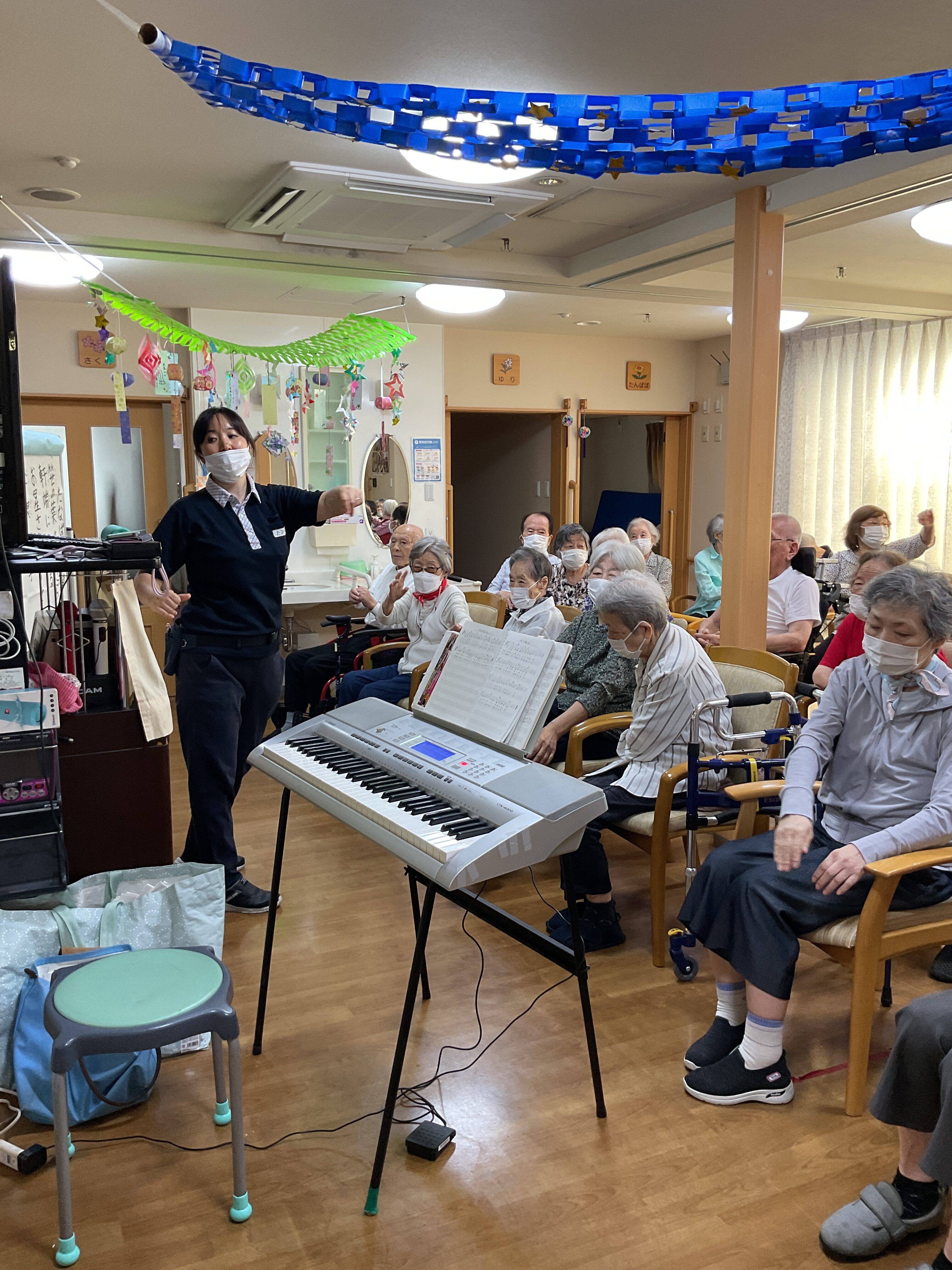 ７月音楽療法