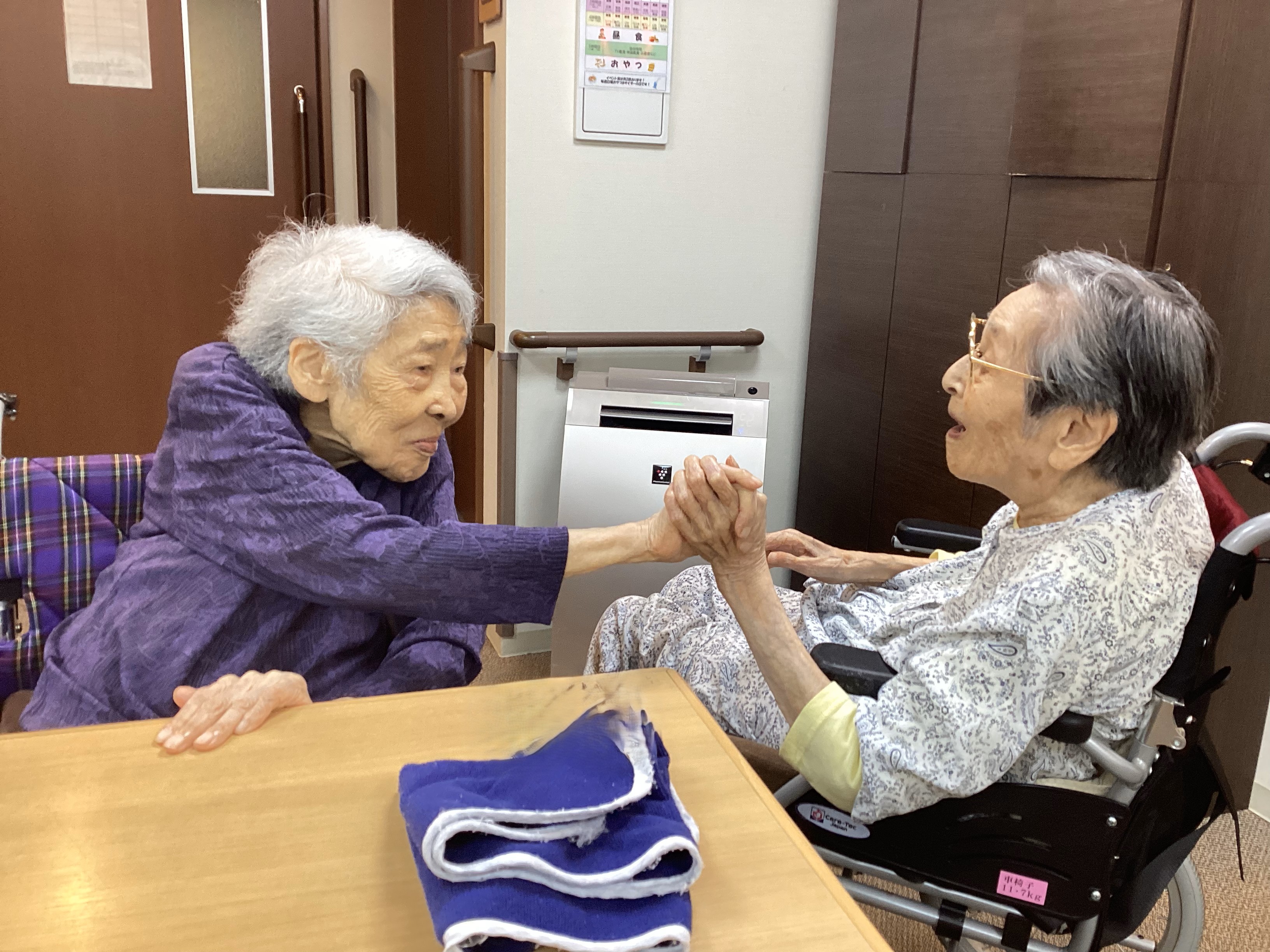 両ユニット触れ合い(*^^*)