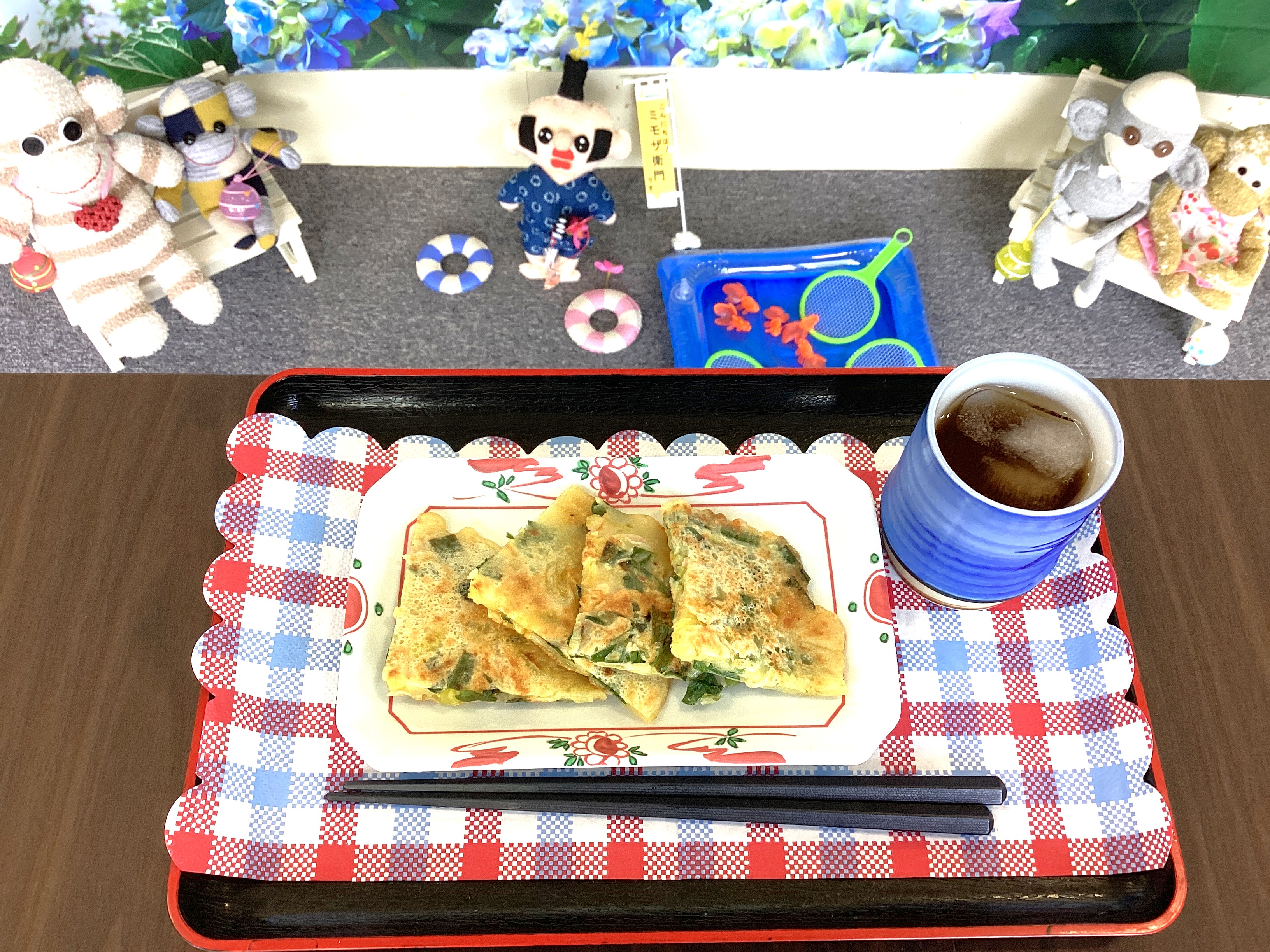 🍵チヂミおやつレク🍵