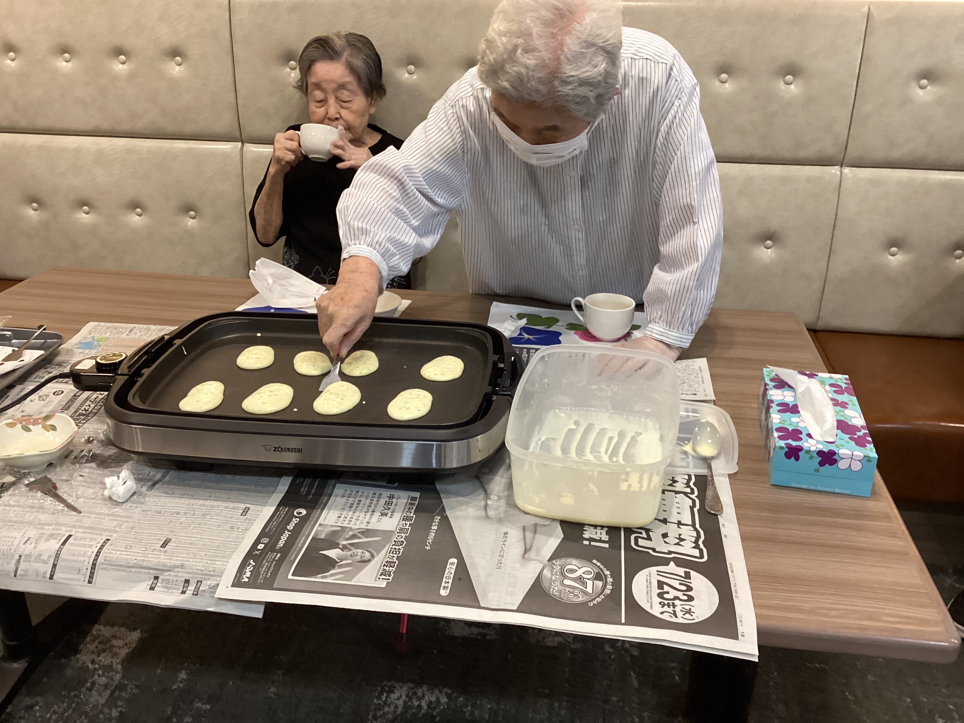 本日のレクリエーション