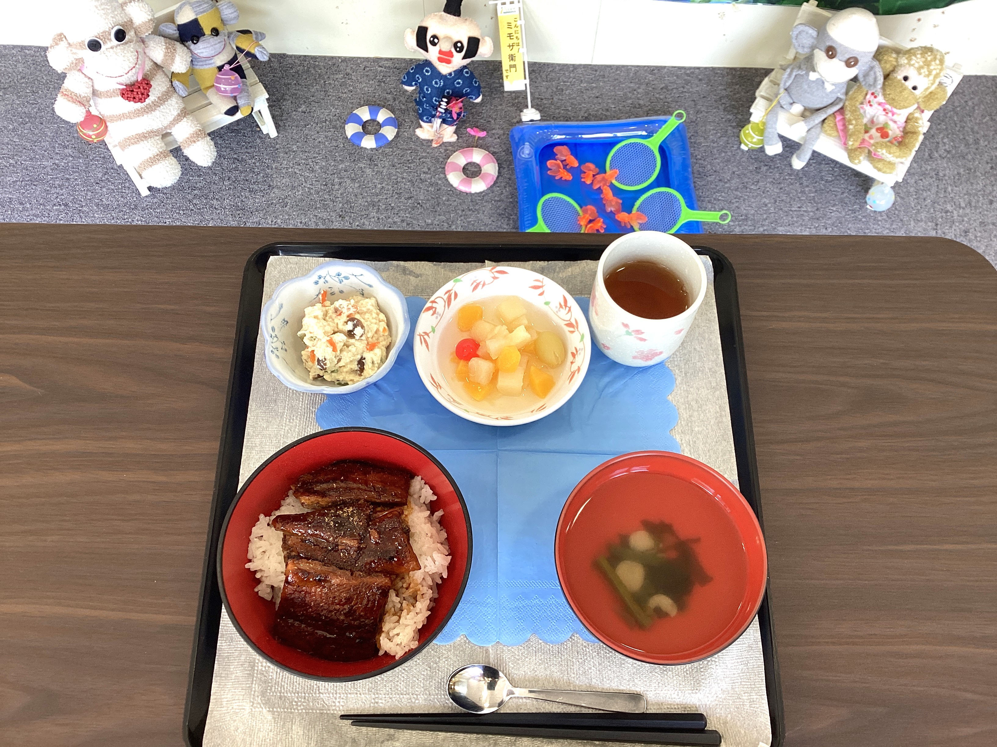 🍱土用丑の日ランチレク🍱