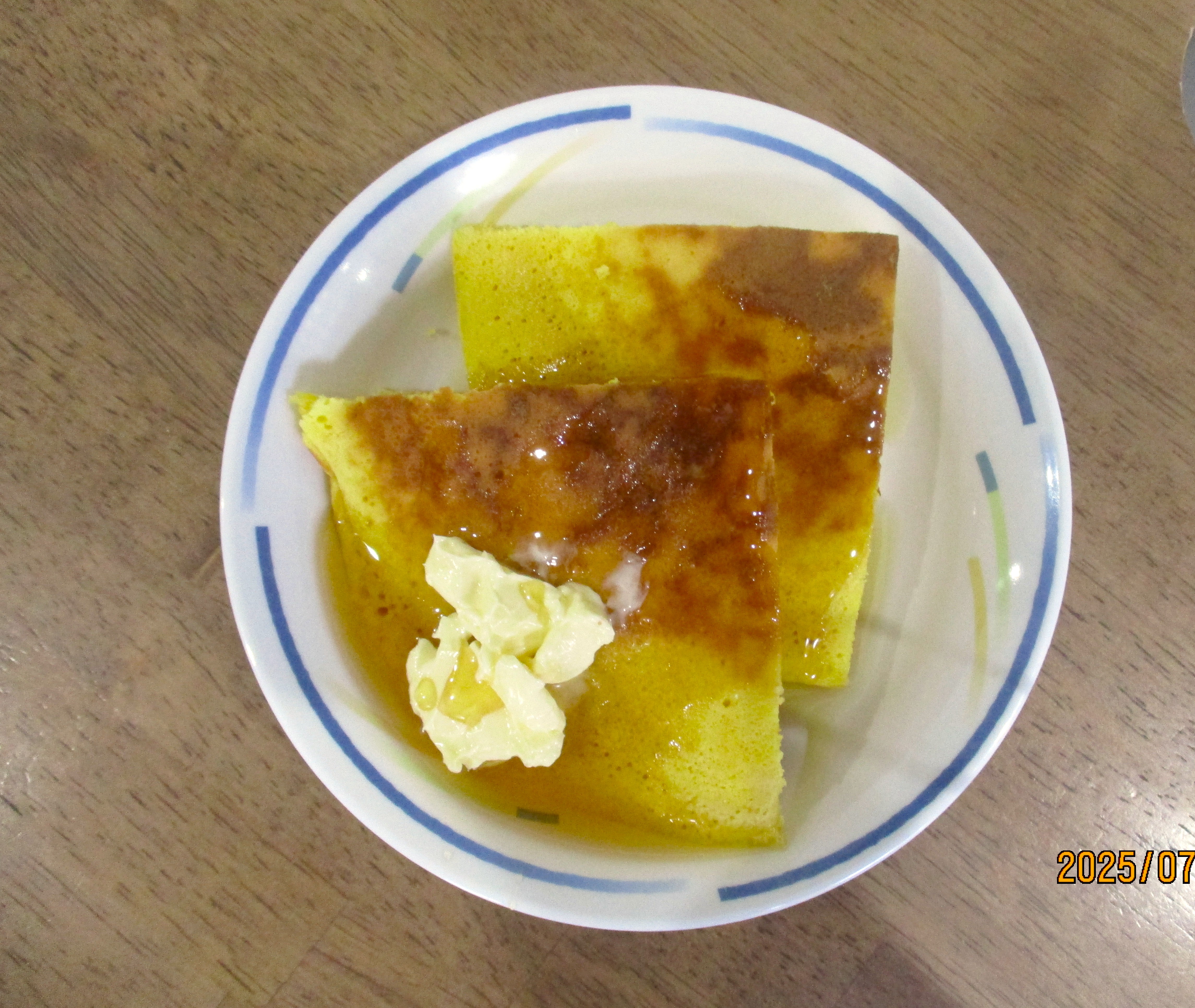 ホットケーキ作ってみました