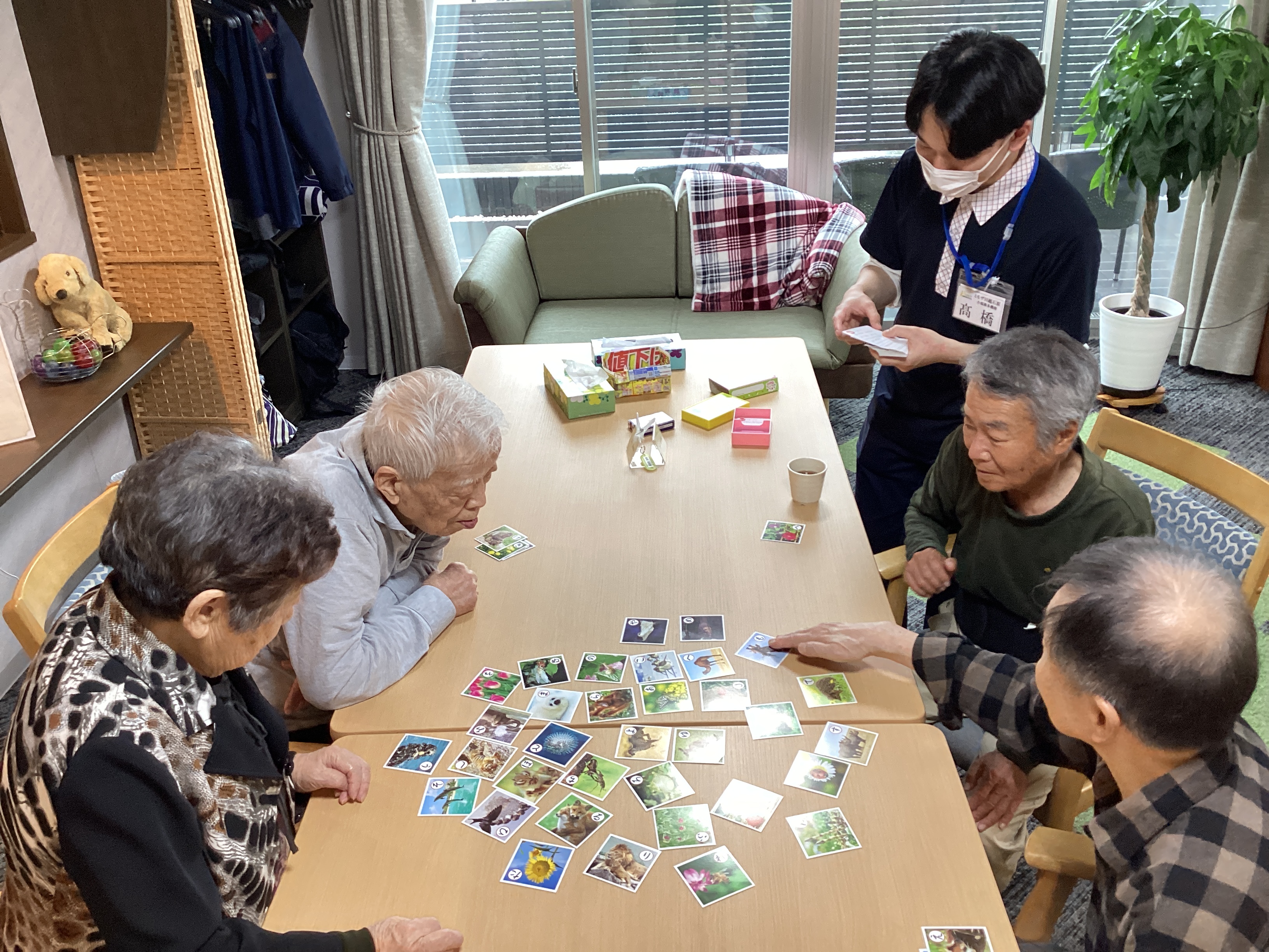 かるたで頭の体操😊