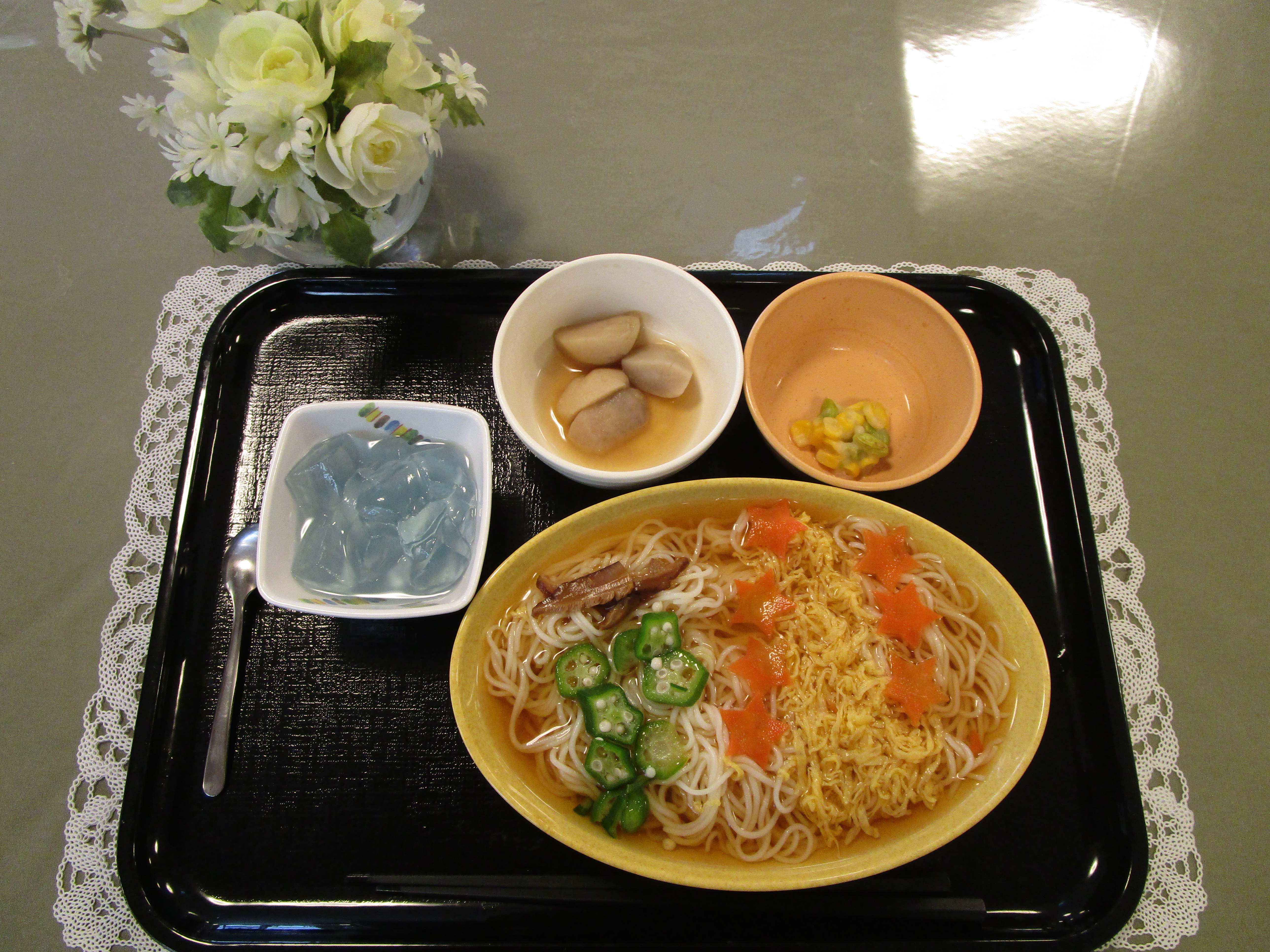 七夕そうめん🎋素敵～(≧▽≦