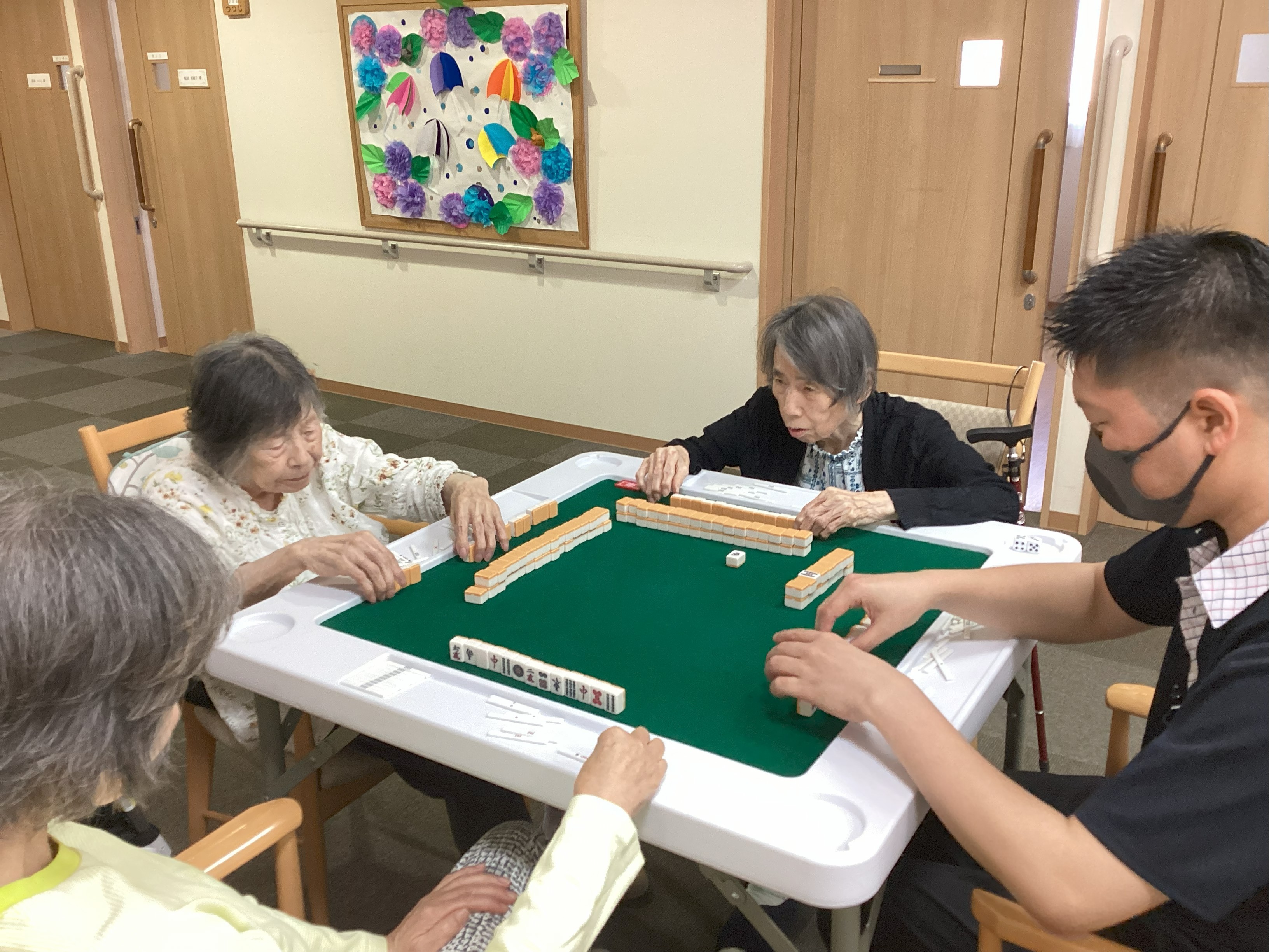 久しぶりに麻雀をやりました