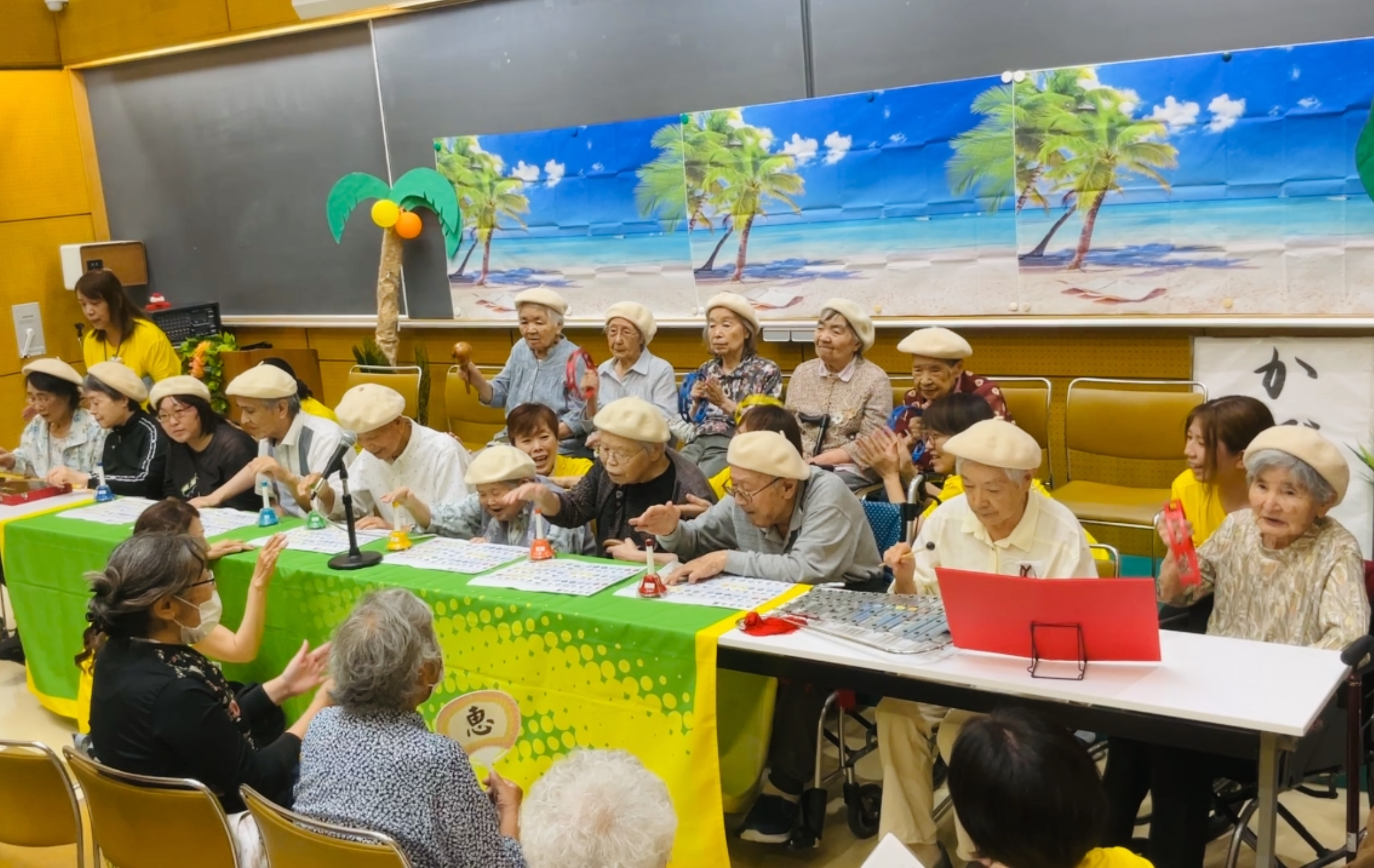 ㉀ミモザ夏祭りーご利用者演奏ー㉀
