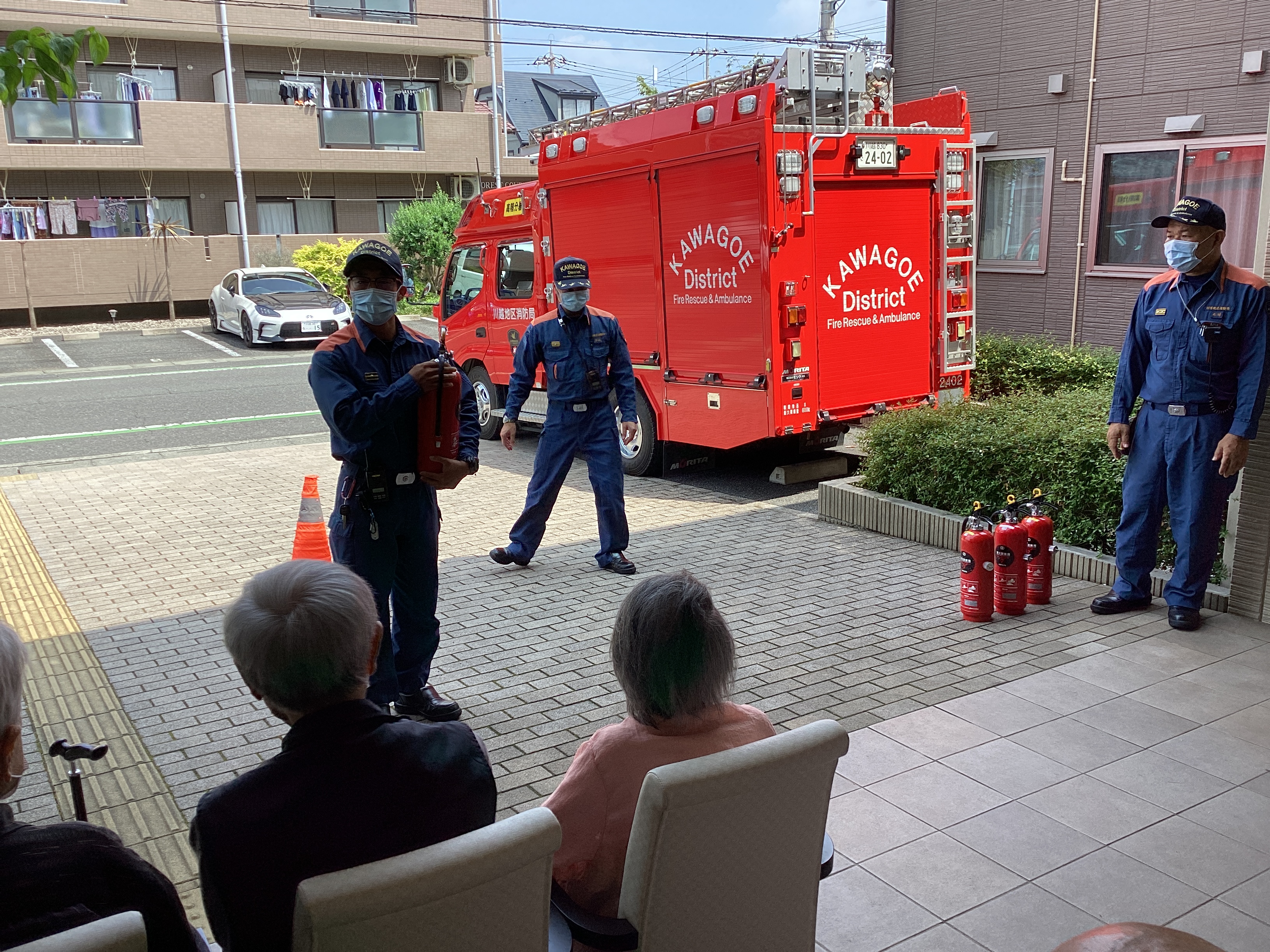 消防訓練🚒
