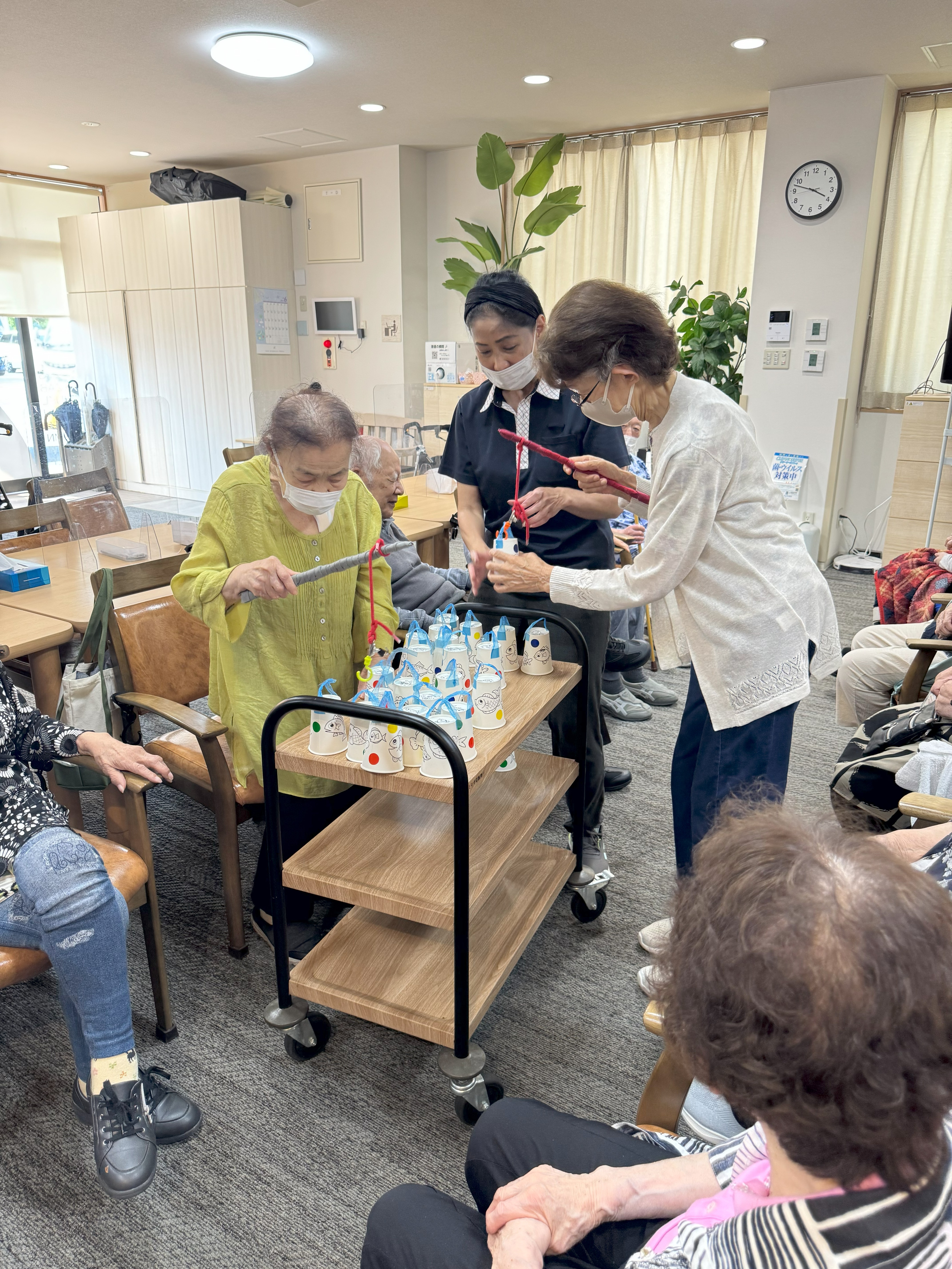 【葛飾奥戸】釣りゲーム（7月）