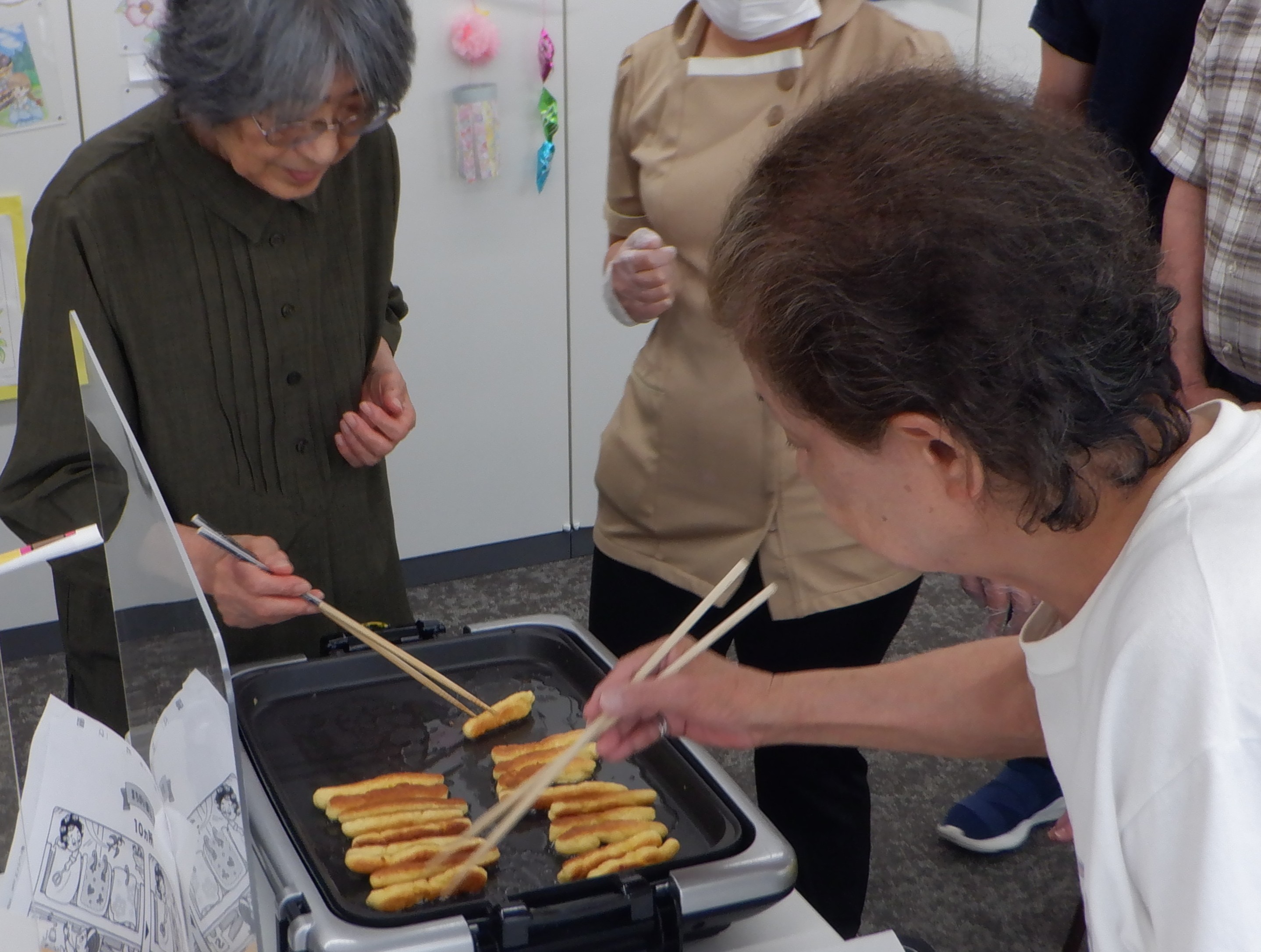 【おやつレク】策餅（さくべい）を作りました！！