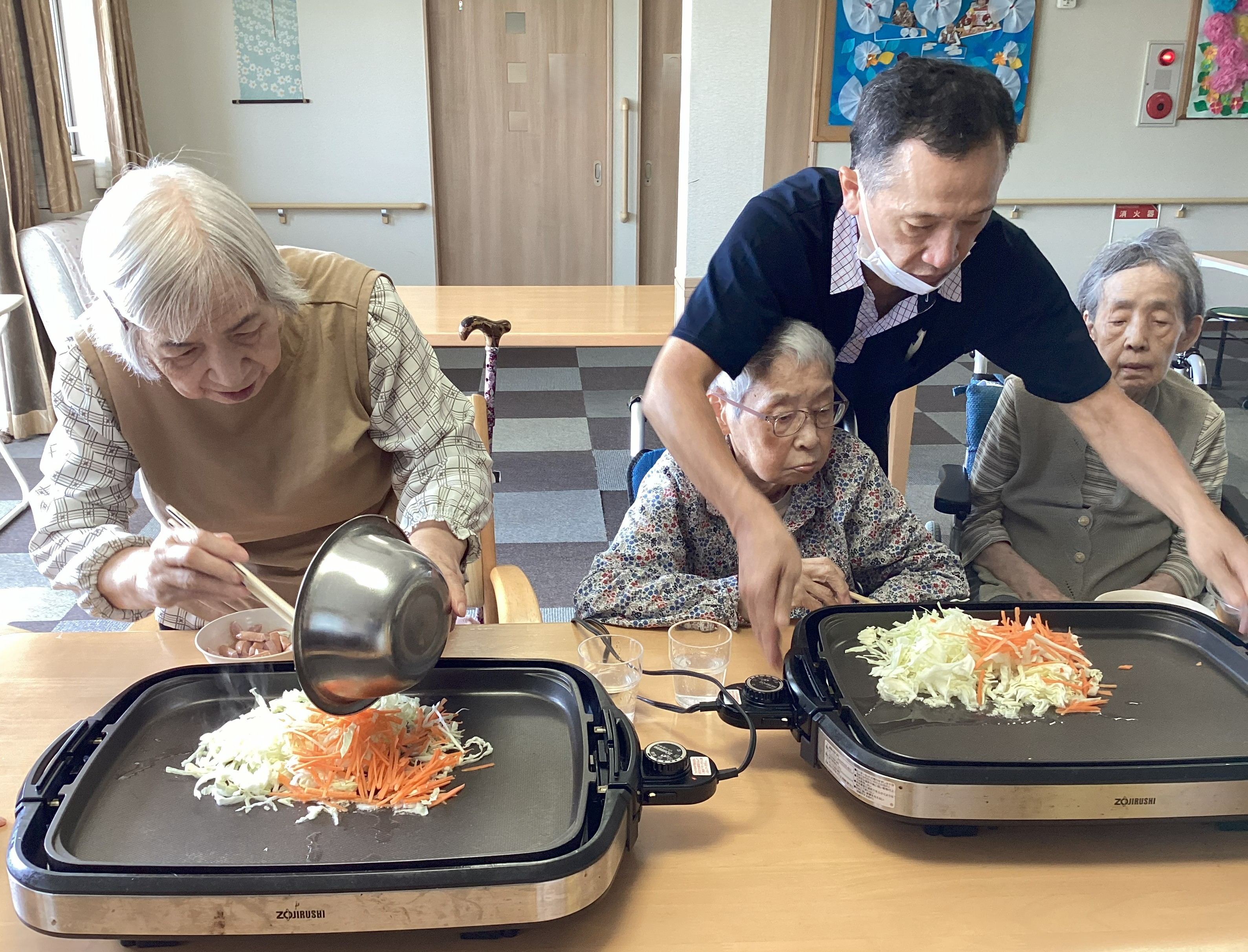 焼きそばを作りました！
