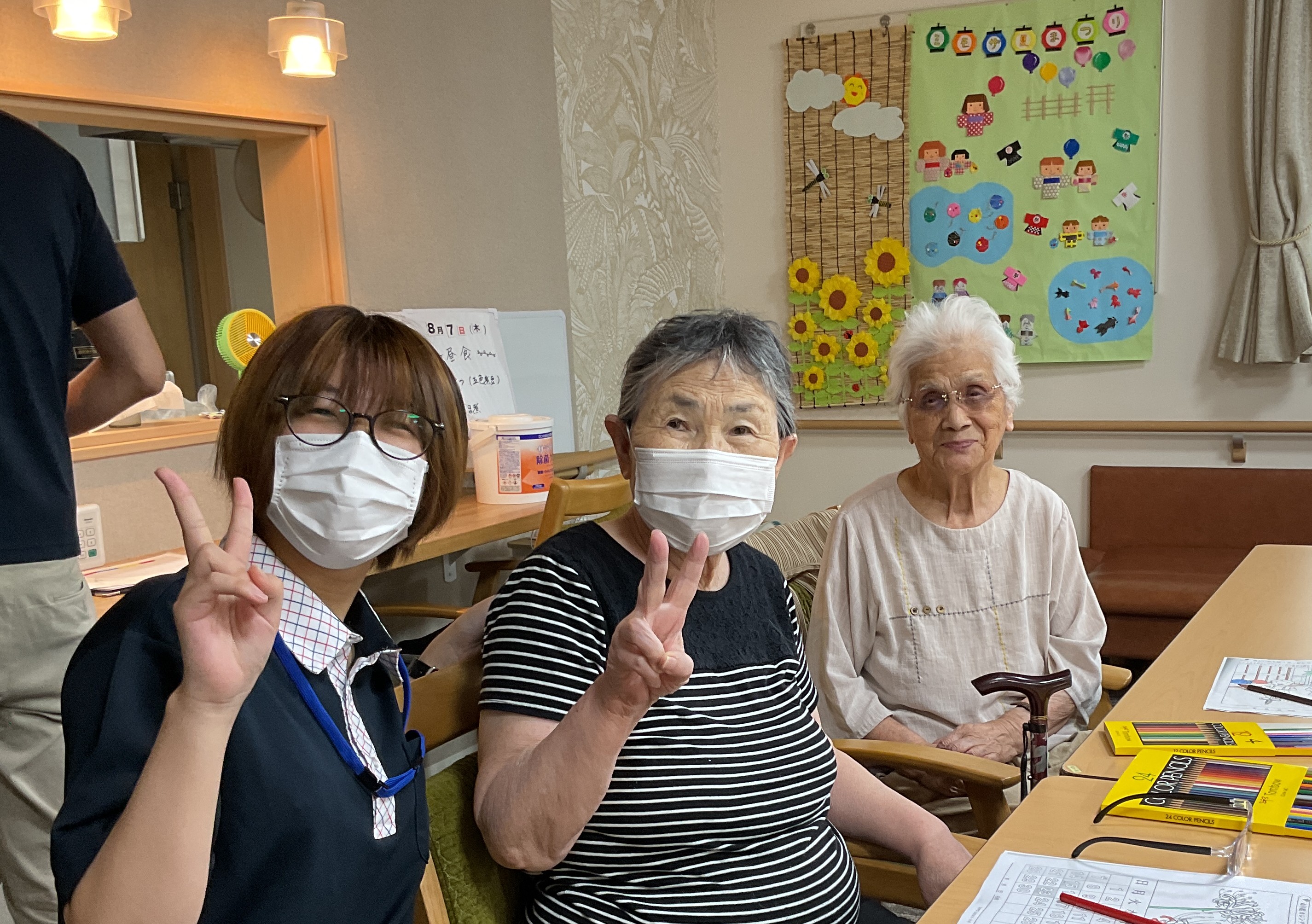 8月の壁画が完成しました。