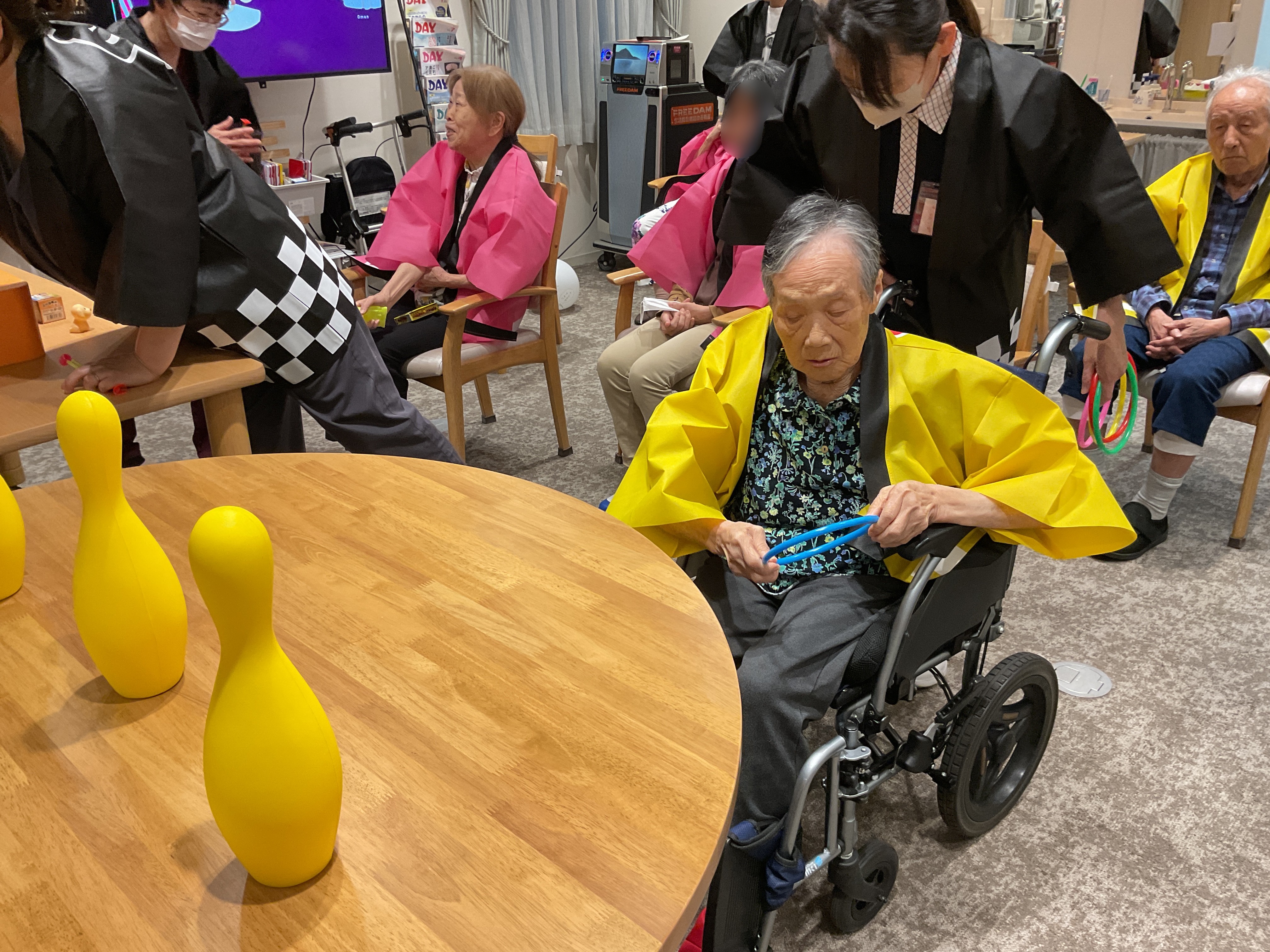 👘夏祭り・輪投げ🤩