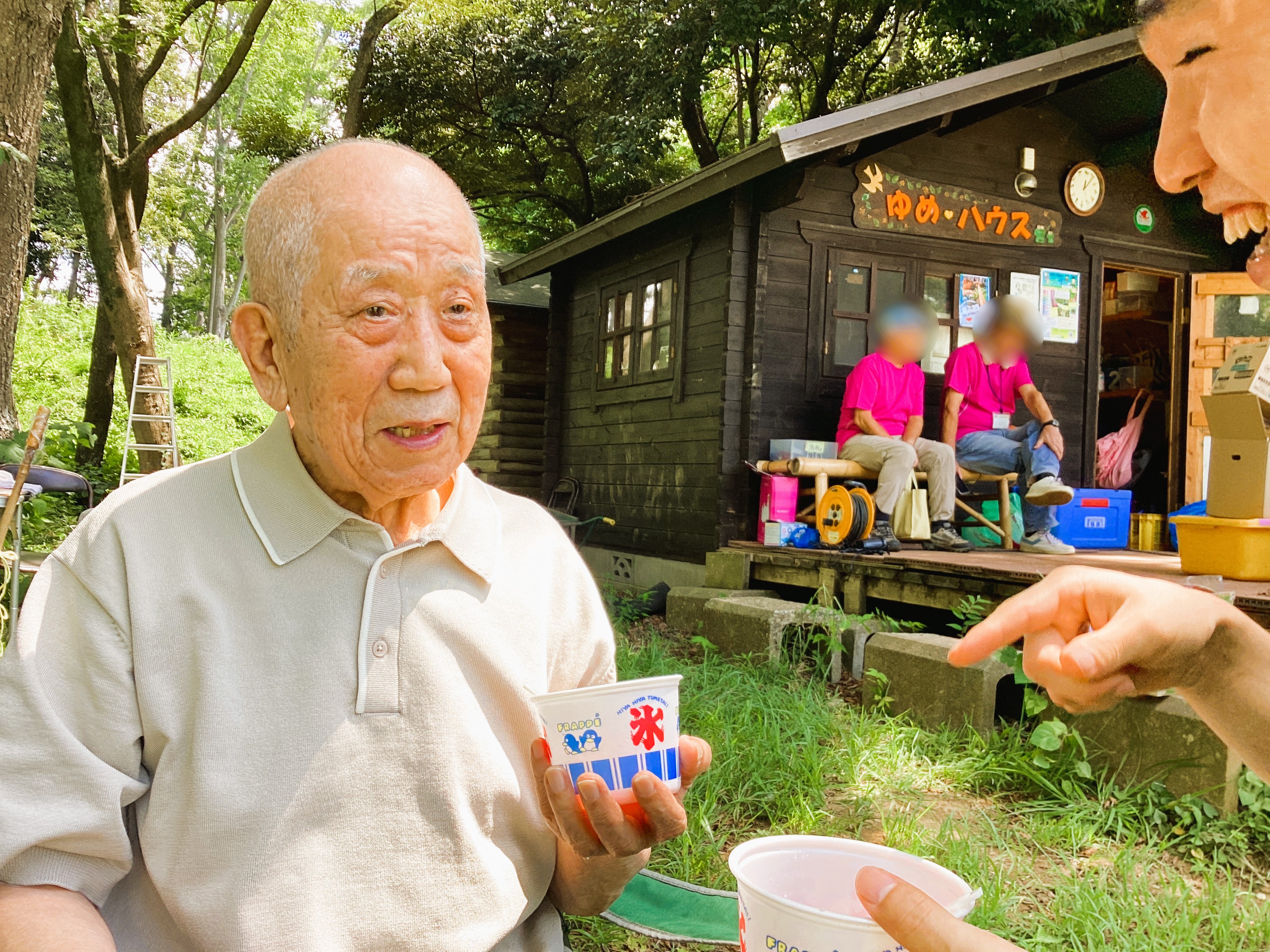 夢パークでかき氷♡♡