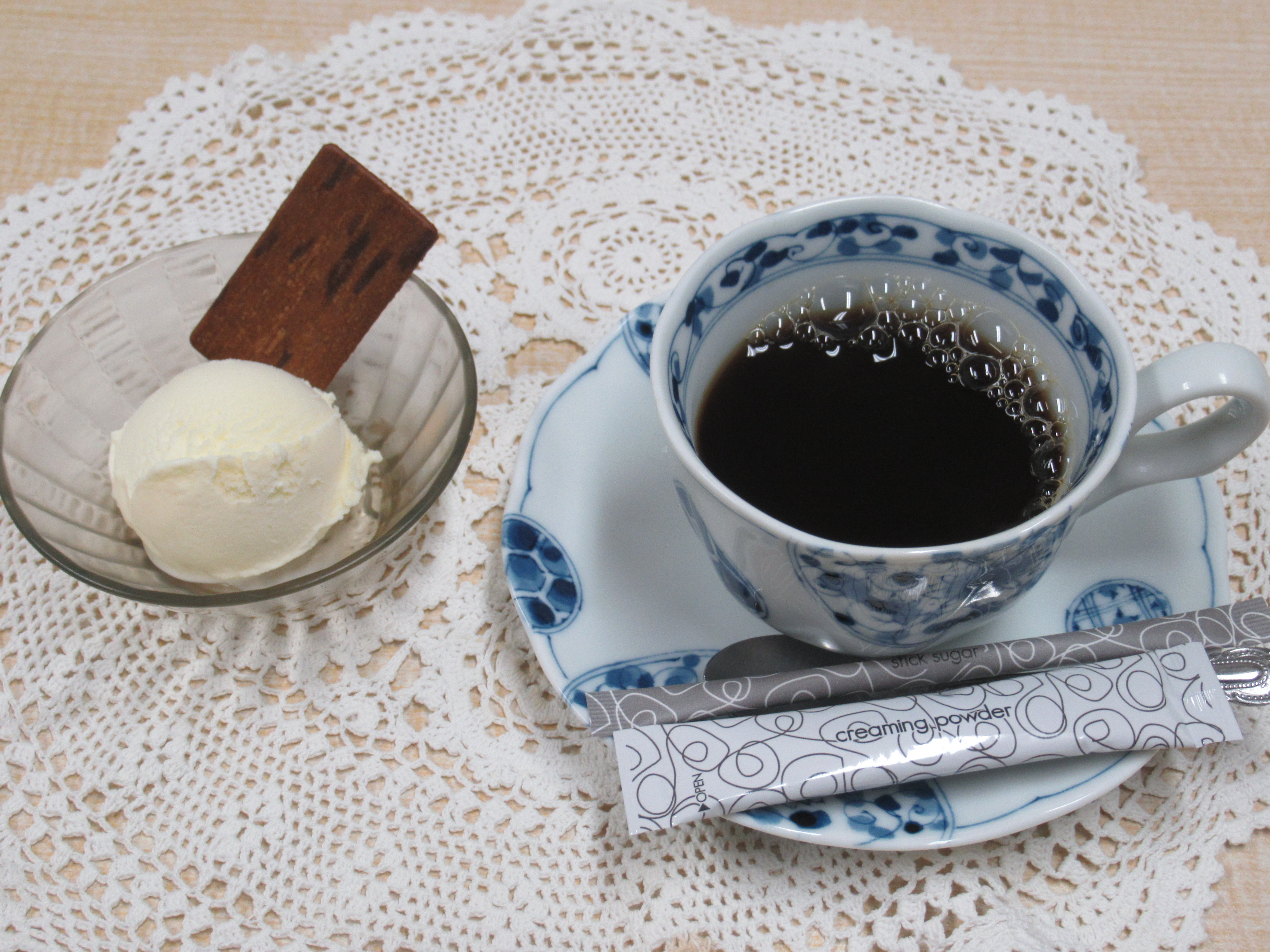 アイスクリーム登場