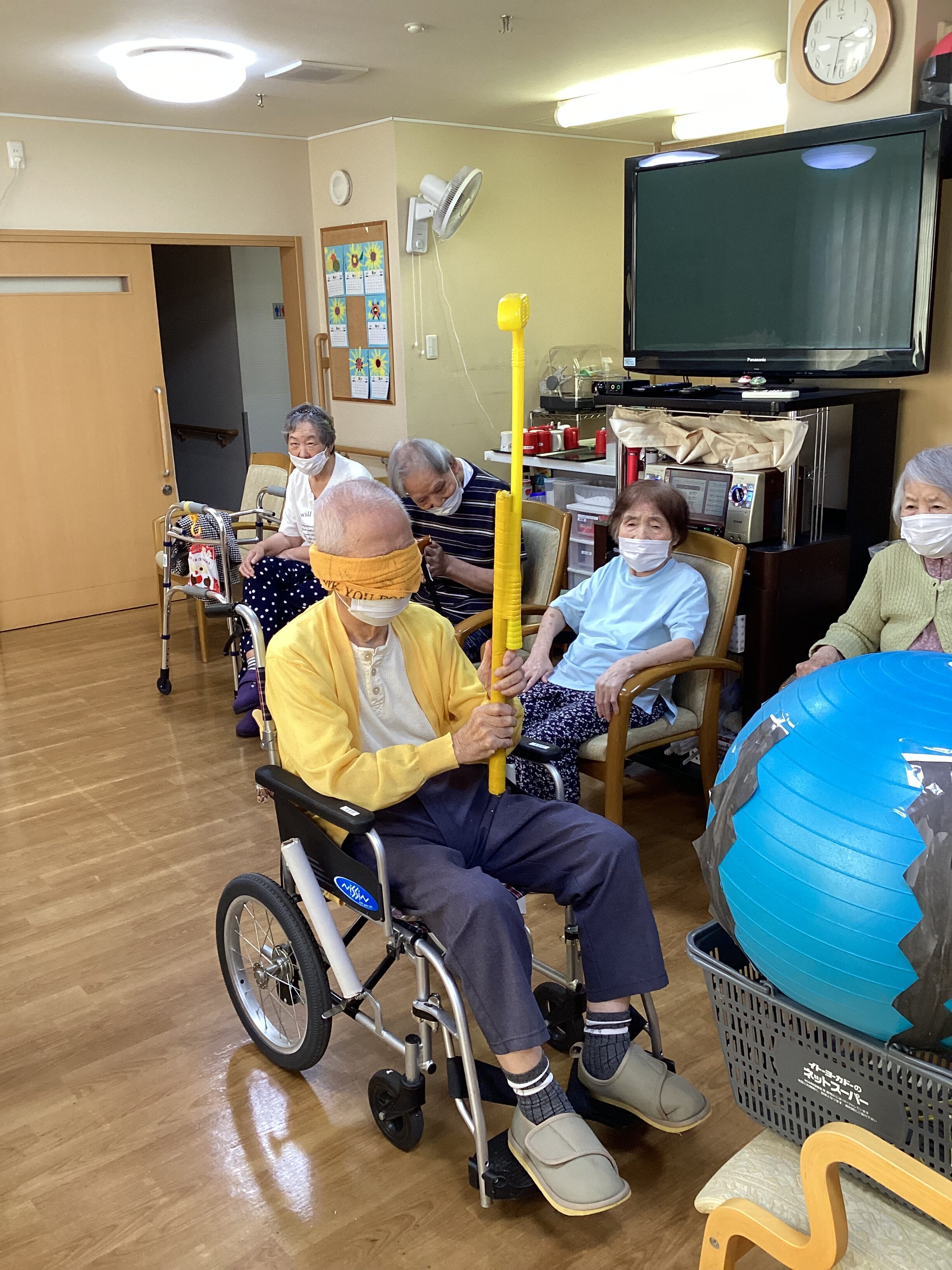 スイカ割り