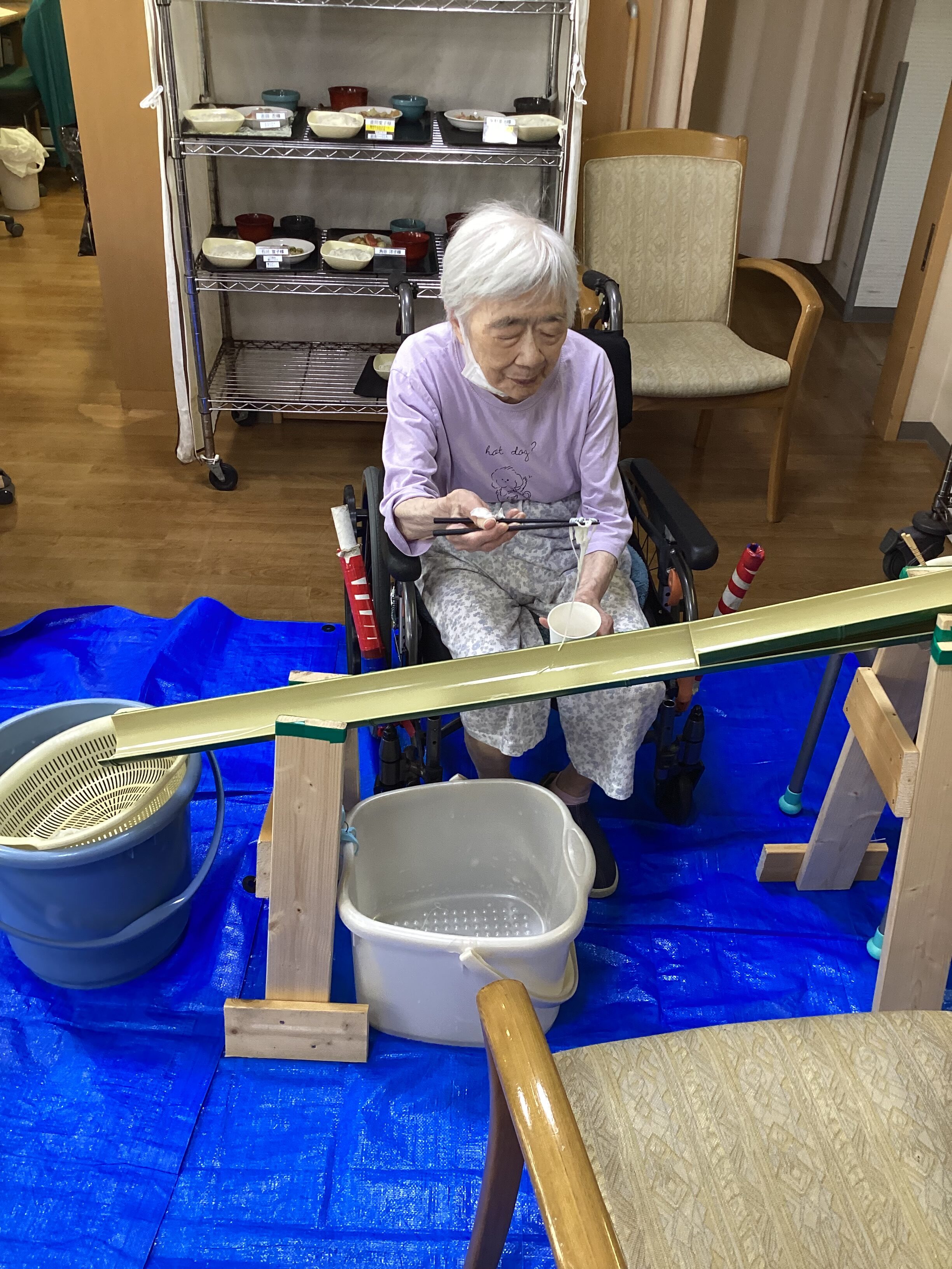 流しそうめん