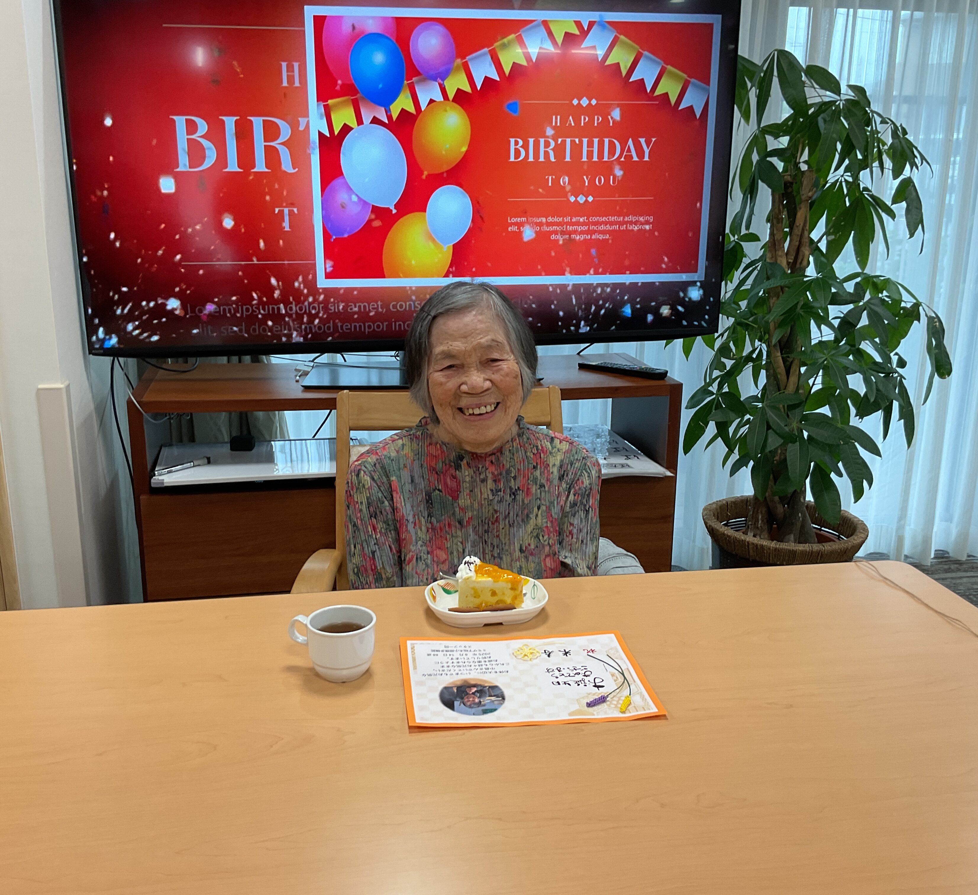 ８月のお誕生日会🎂
