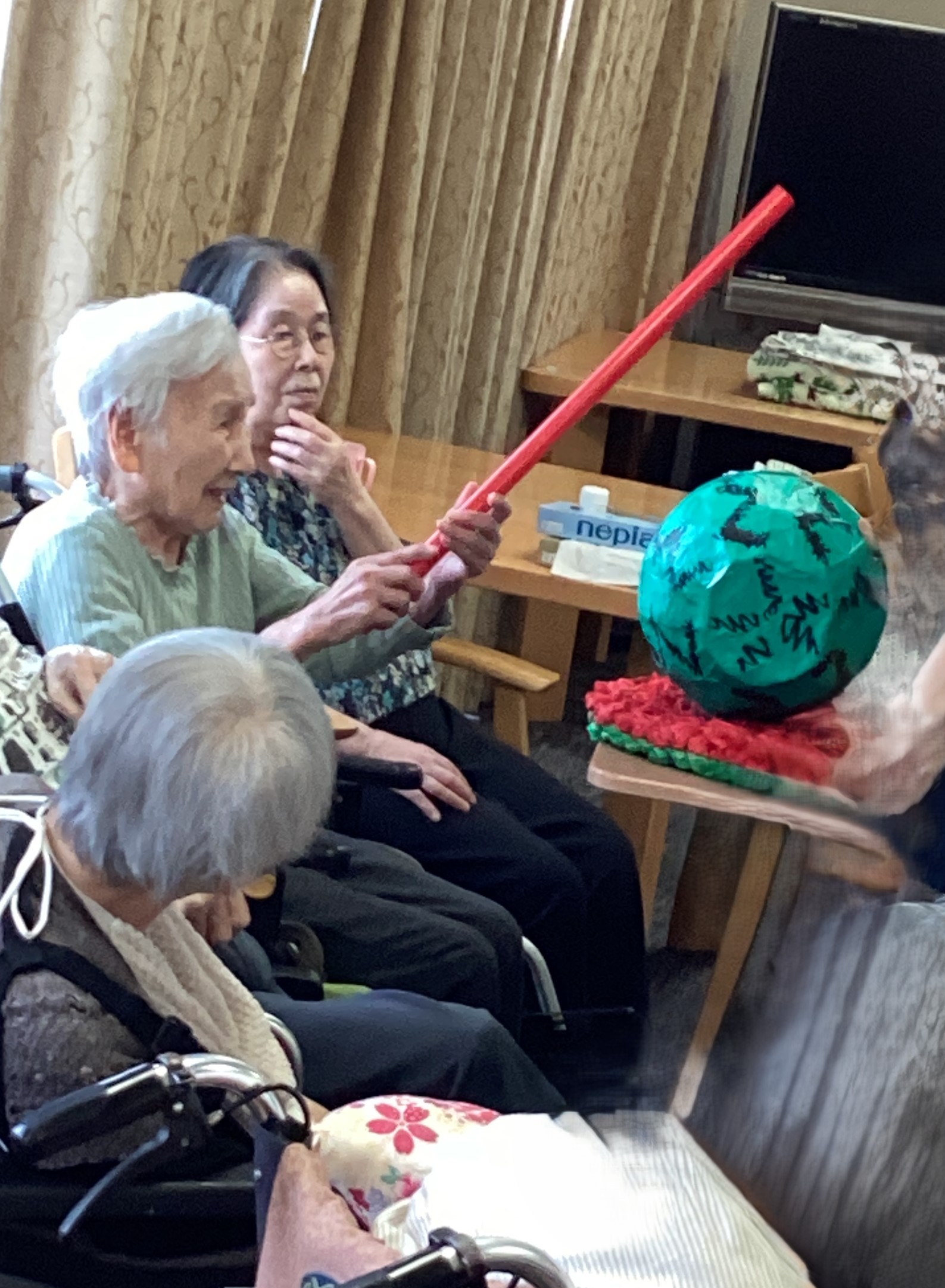 スイカ割レクリエーション🍉