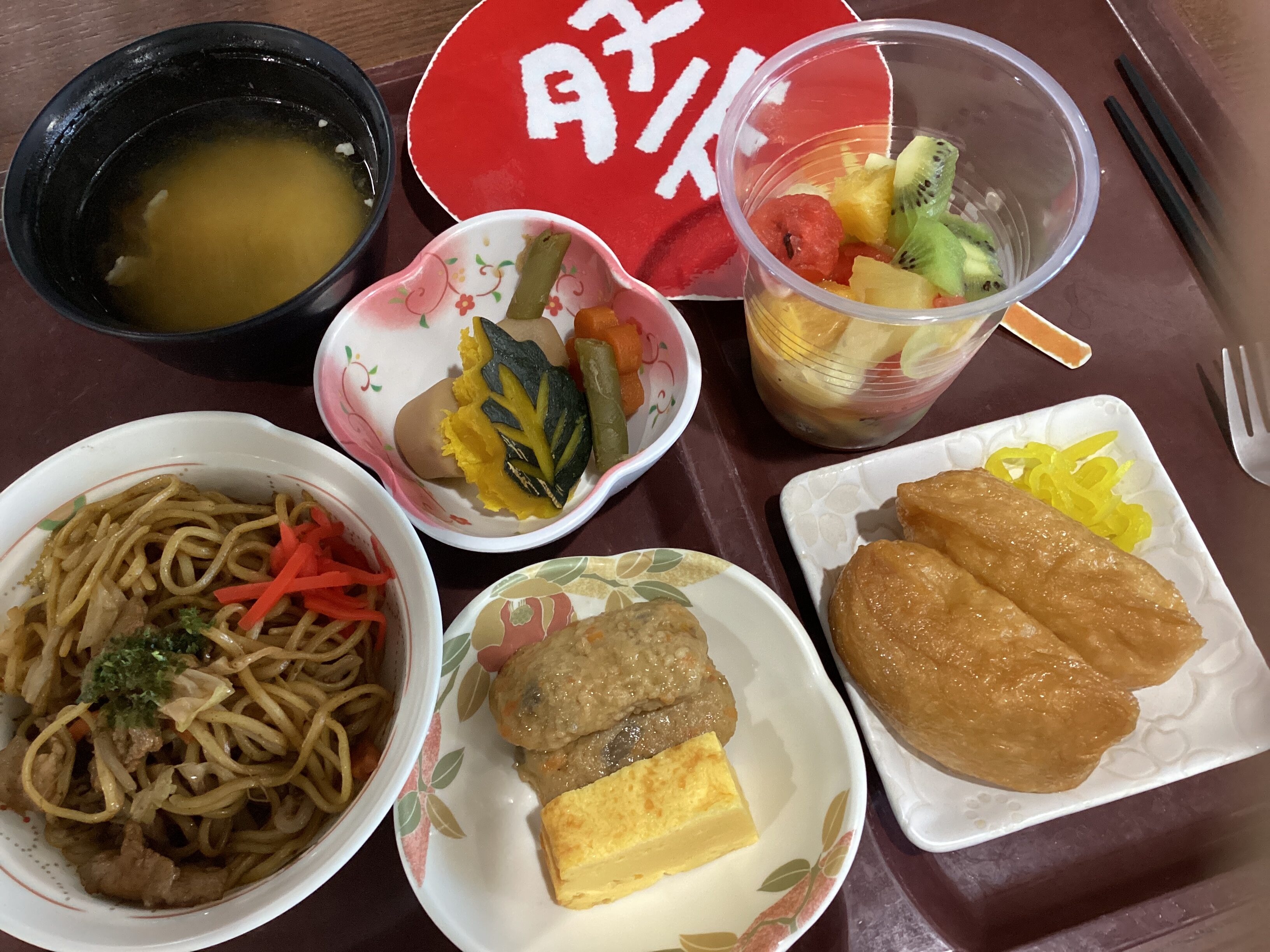 夏祭りのイベント食です(*^^*)