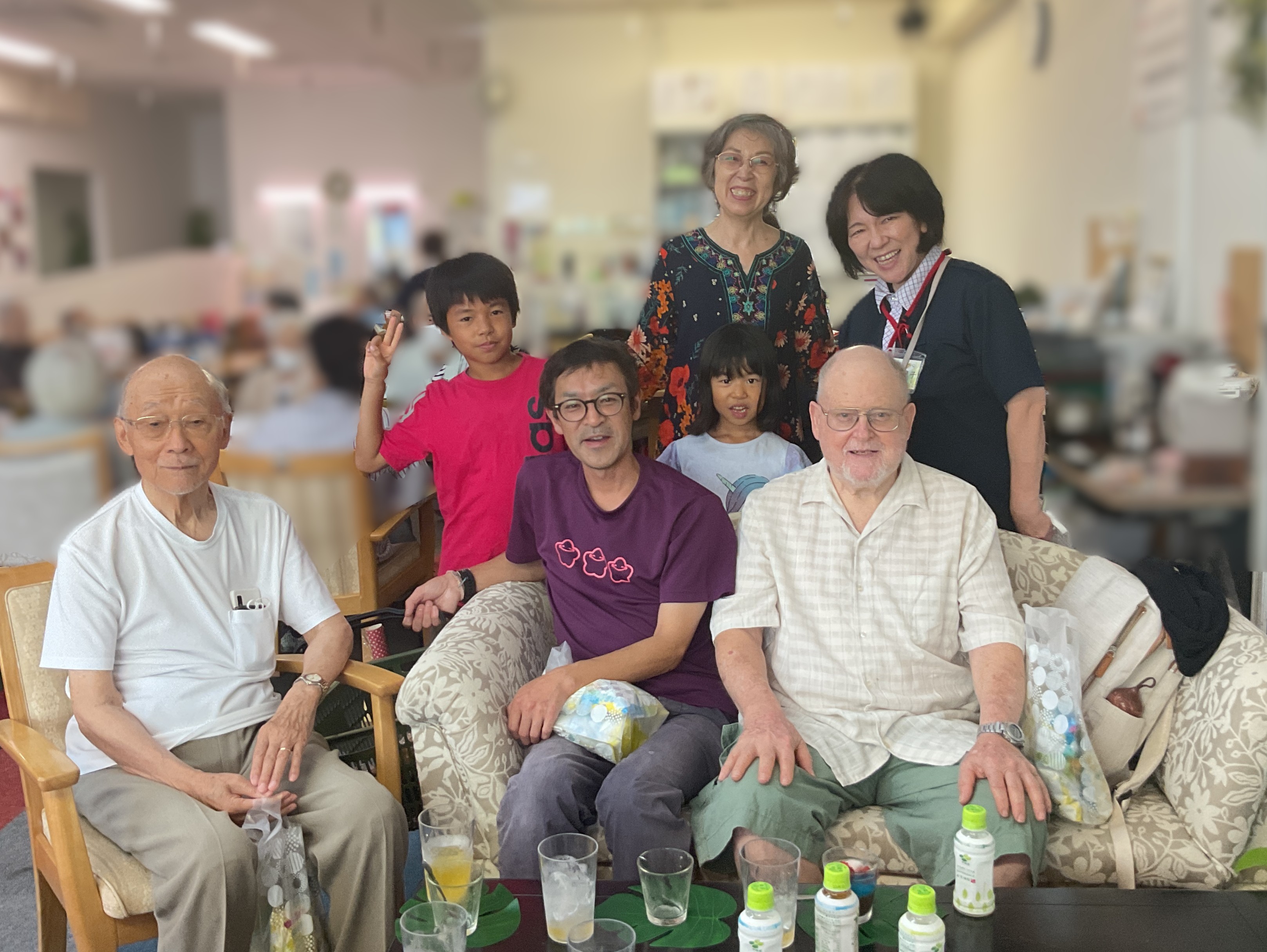 笑が咲くさんがお手伝いに駆けつけてくれました！