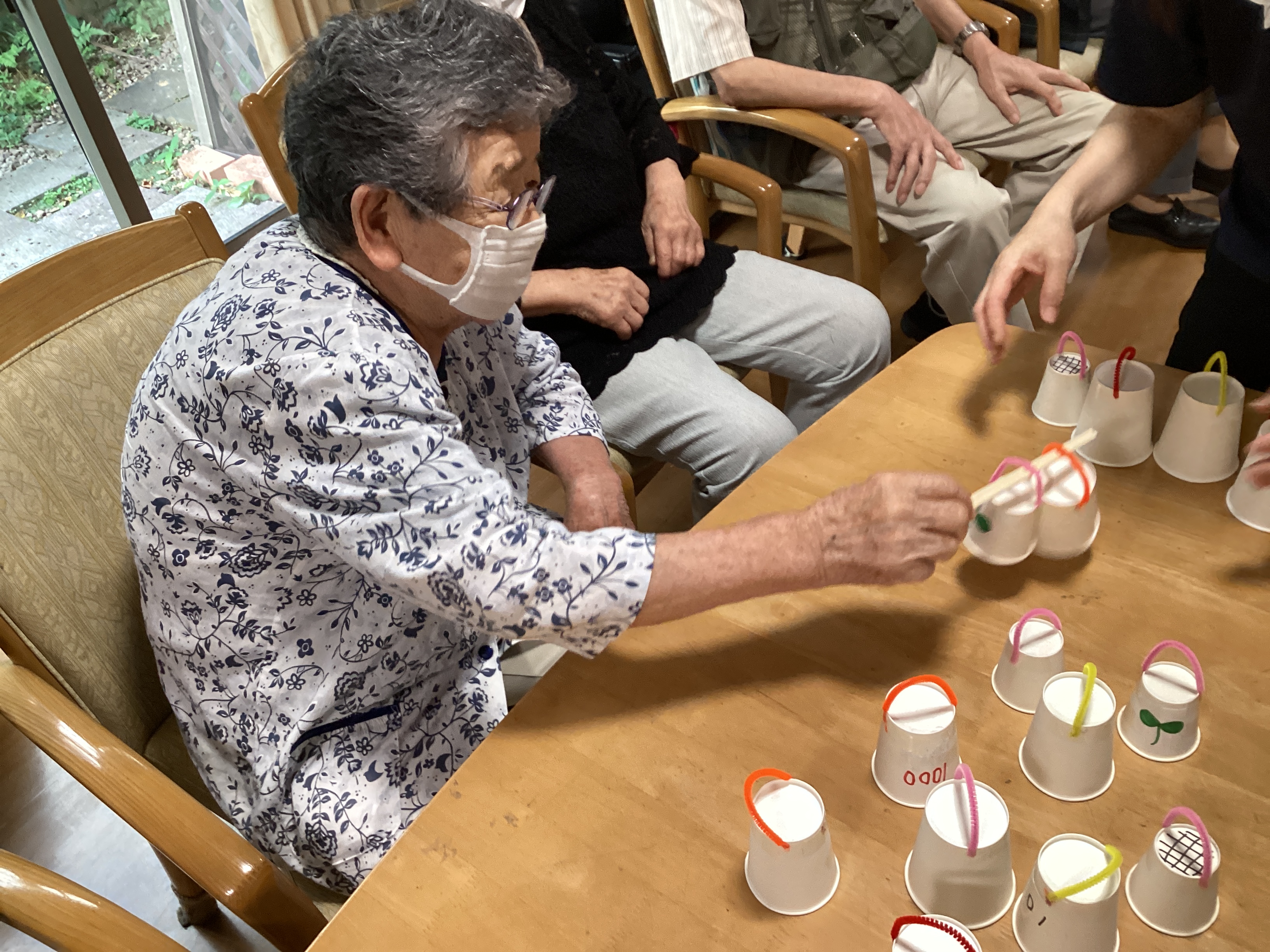 🎣紙コップ釣り🎣