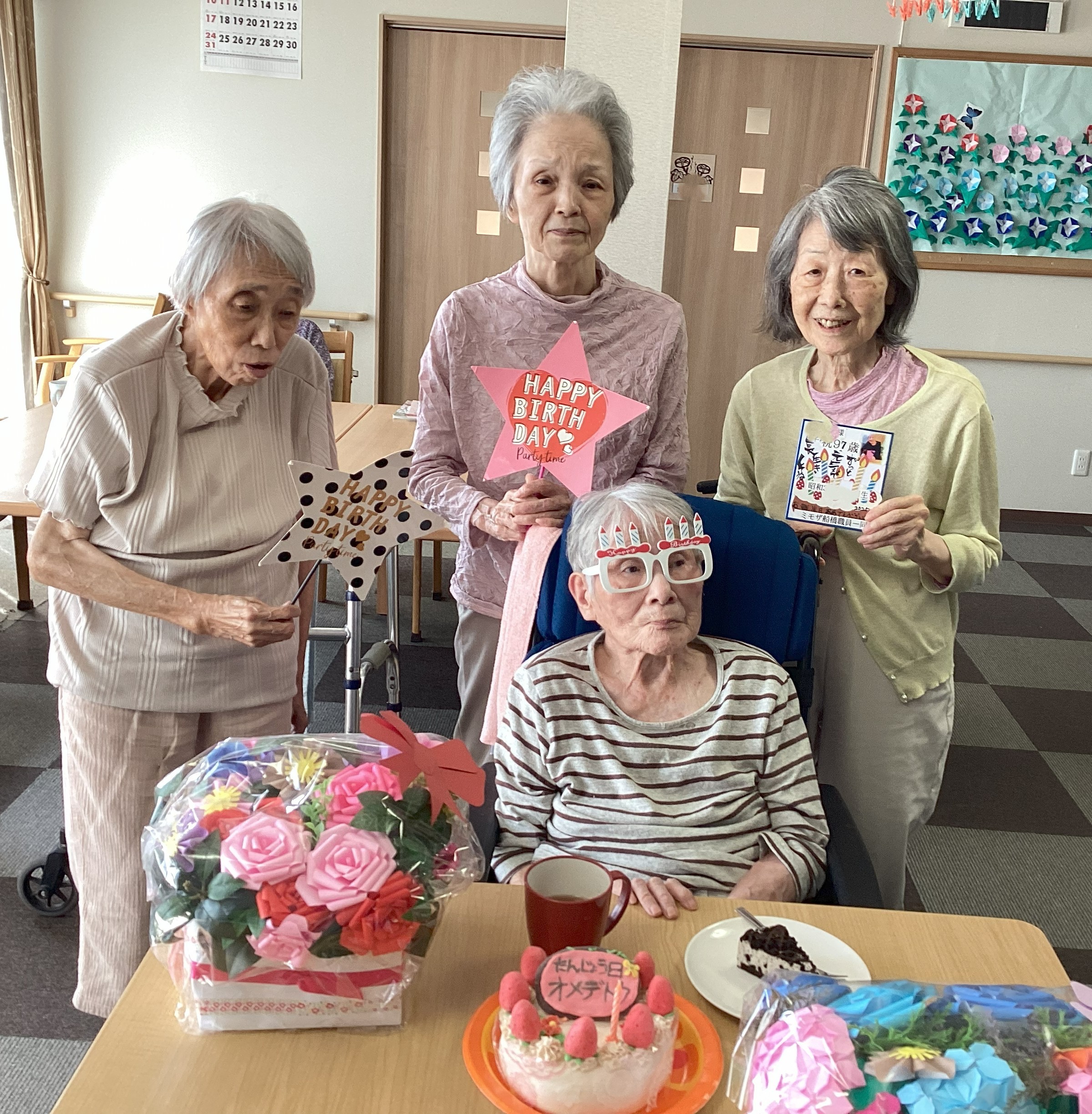 🍰8月誕生日会