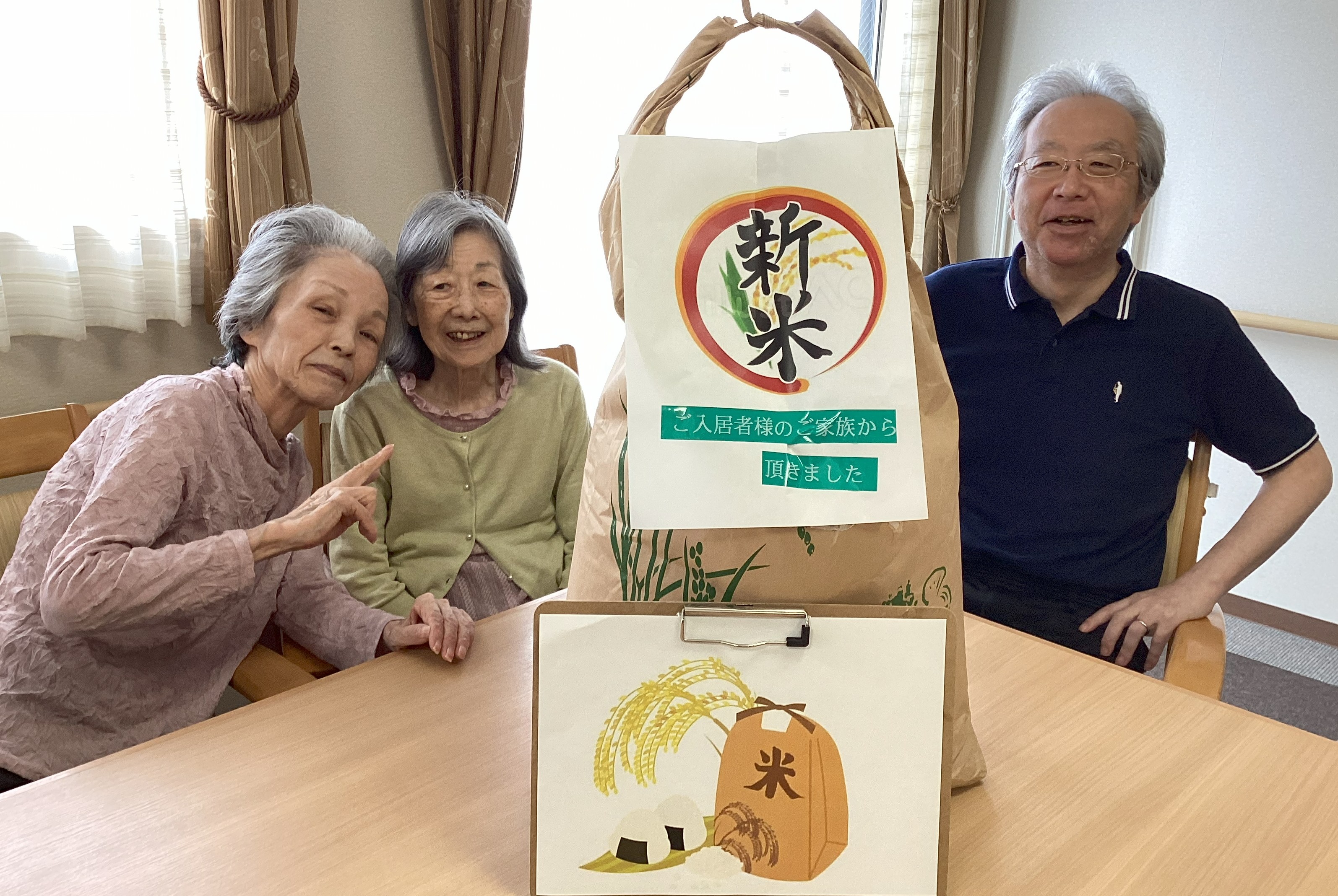 🍙新米で、おにぎり🍙