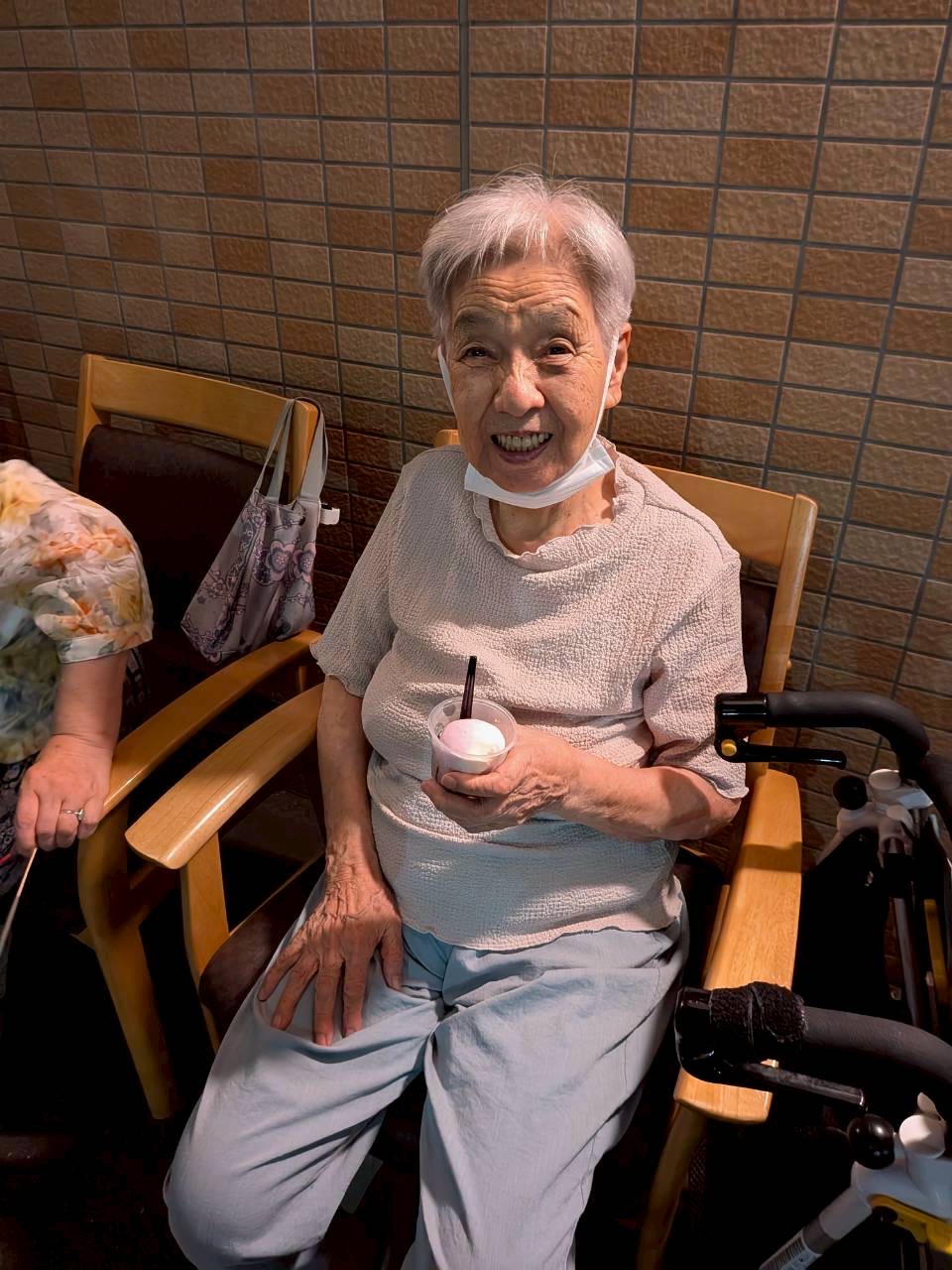 花火後のアイス
