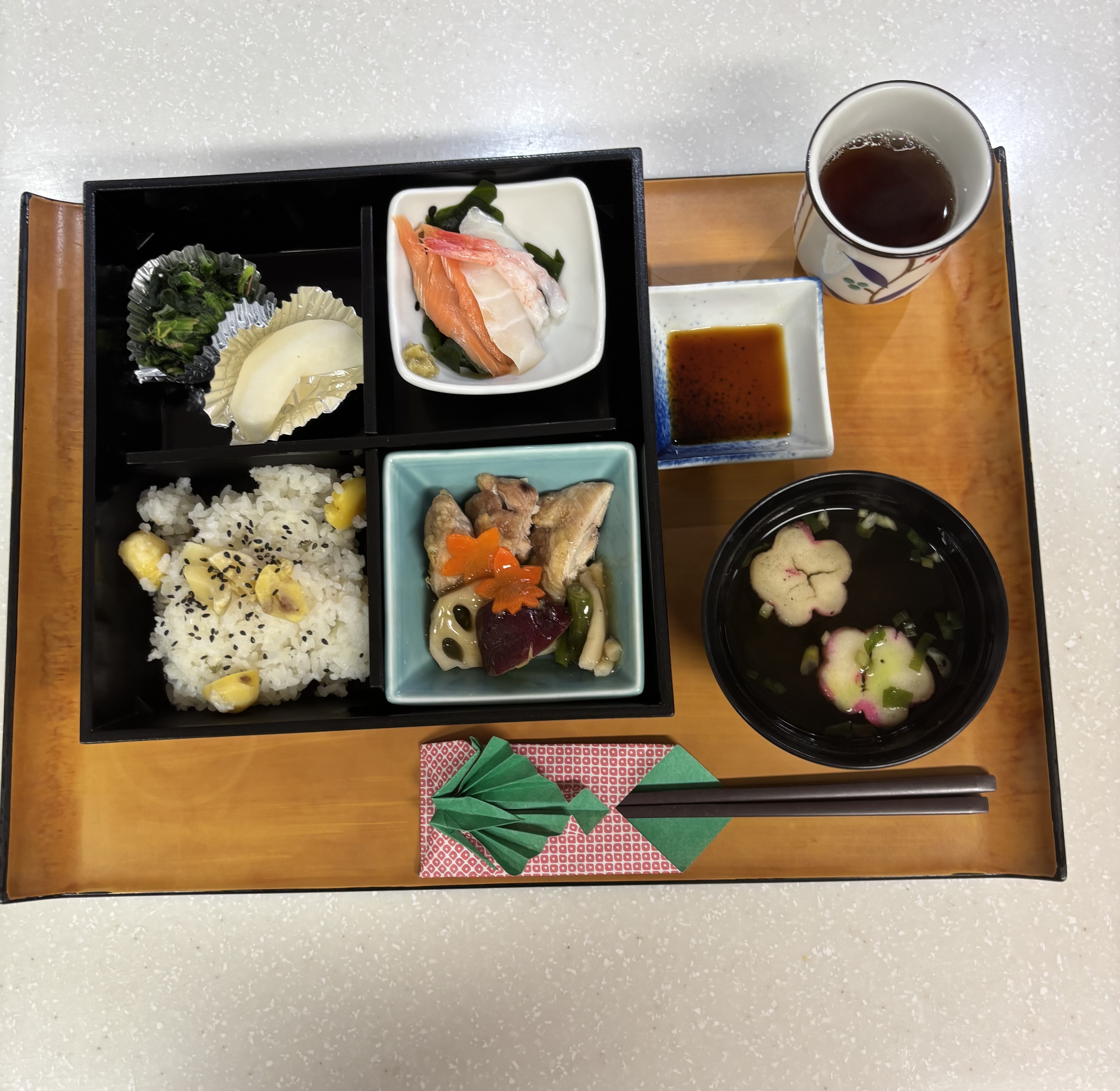 敬老の日のお食事