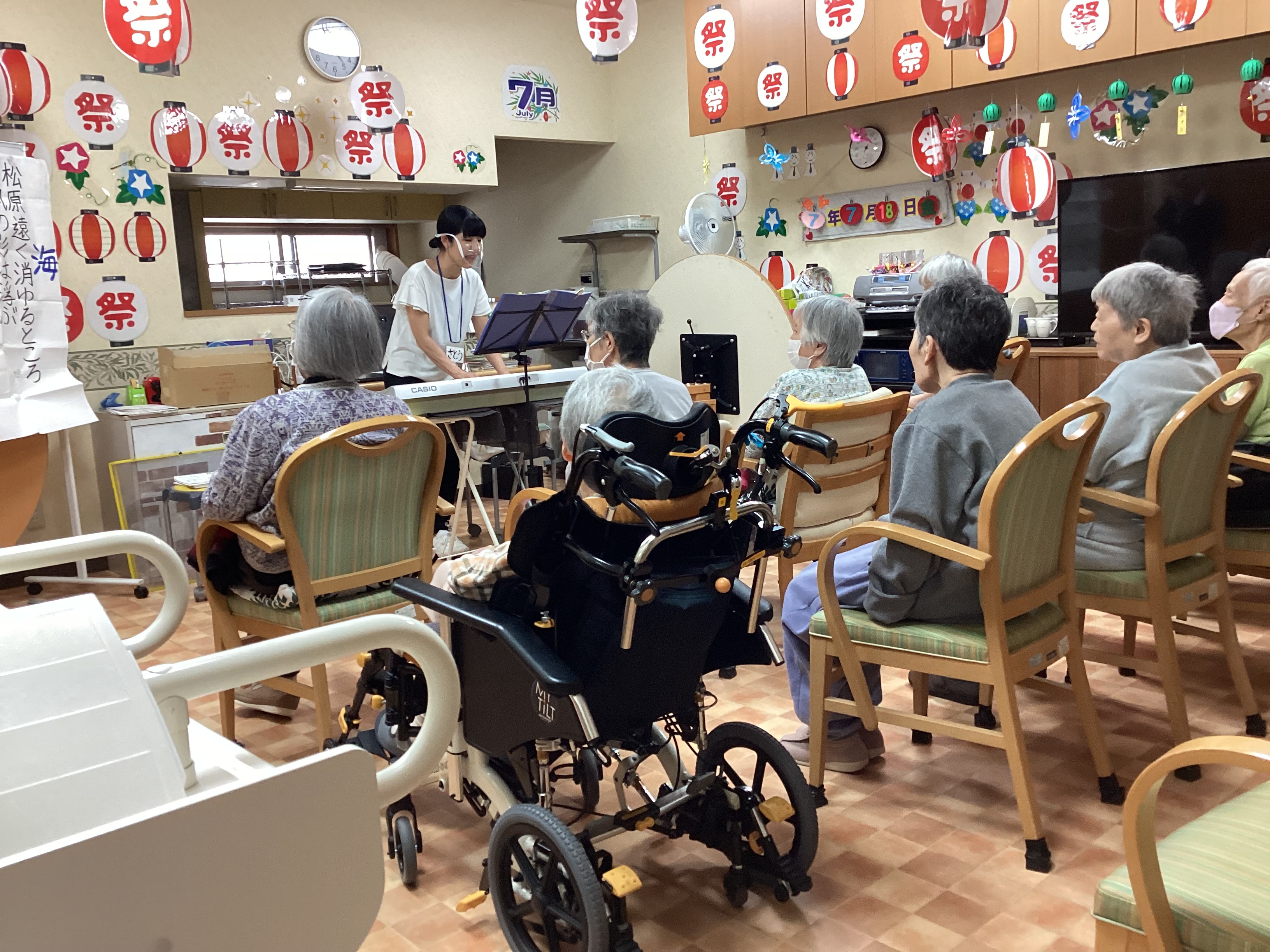 音楽療法♪