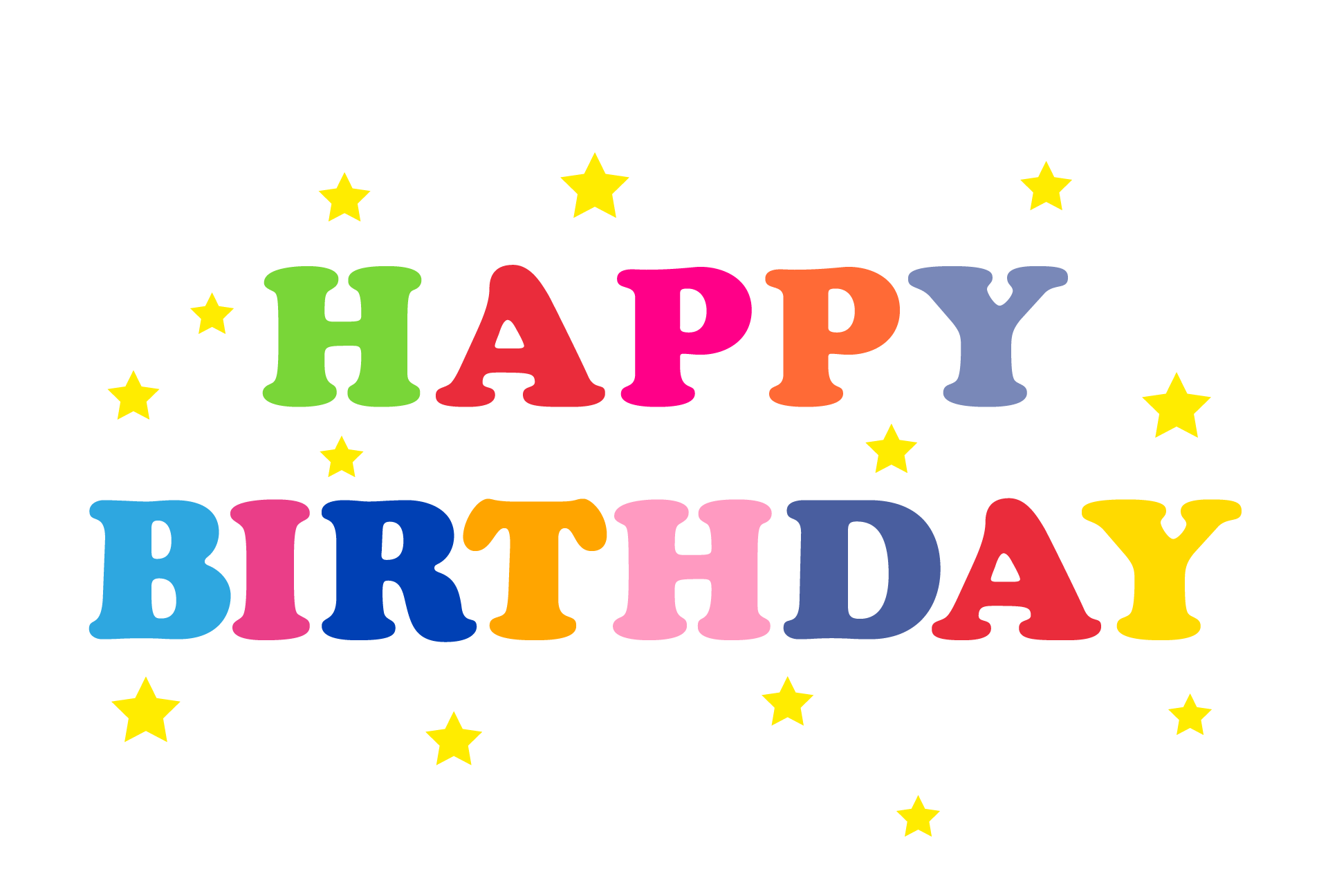 お誕生日おめでとうございます！