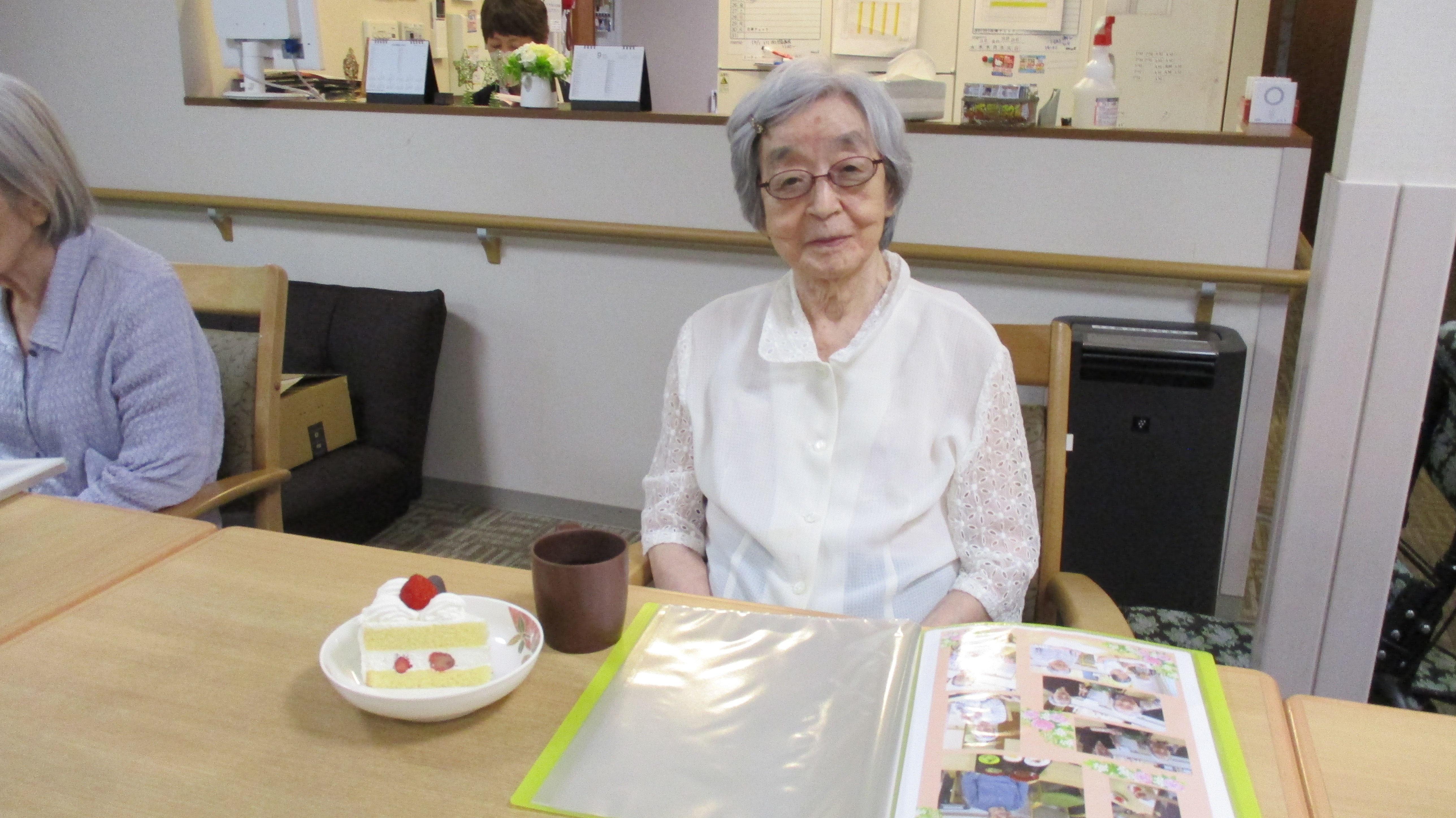 🌸敬老の日お祝いにショートケーキ🌸