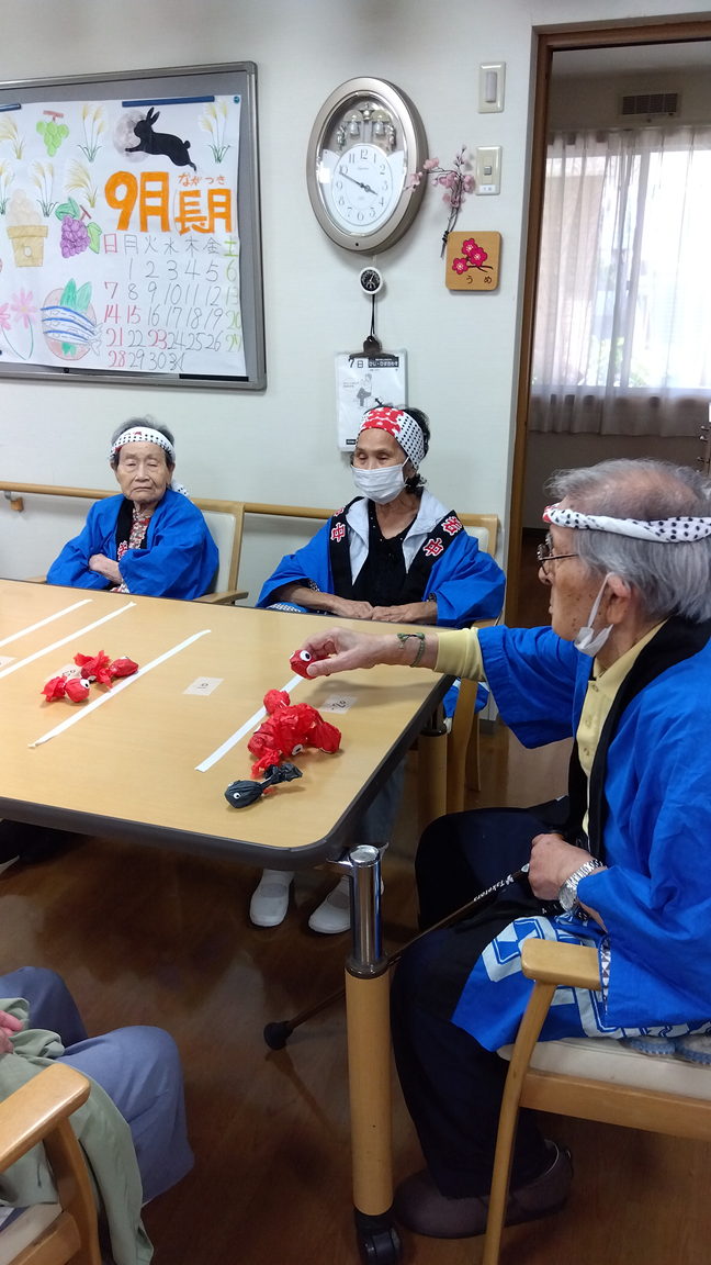 秋祭り第二弾！　金魚…投げｗ