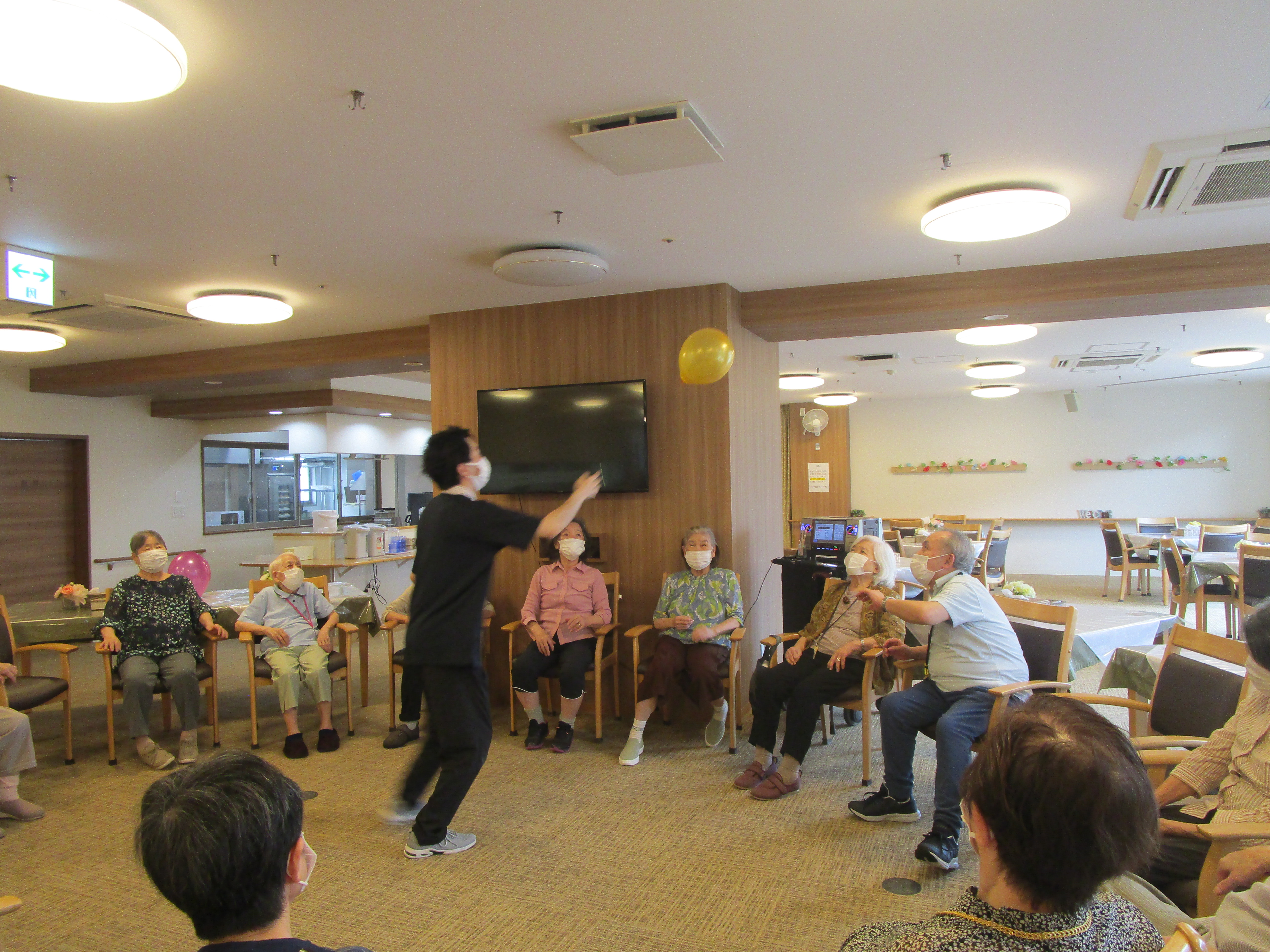 持続最強‼オリーブ風船バレー🎈