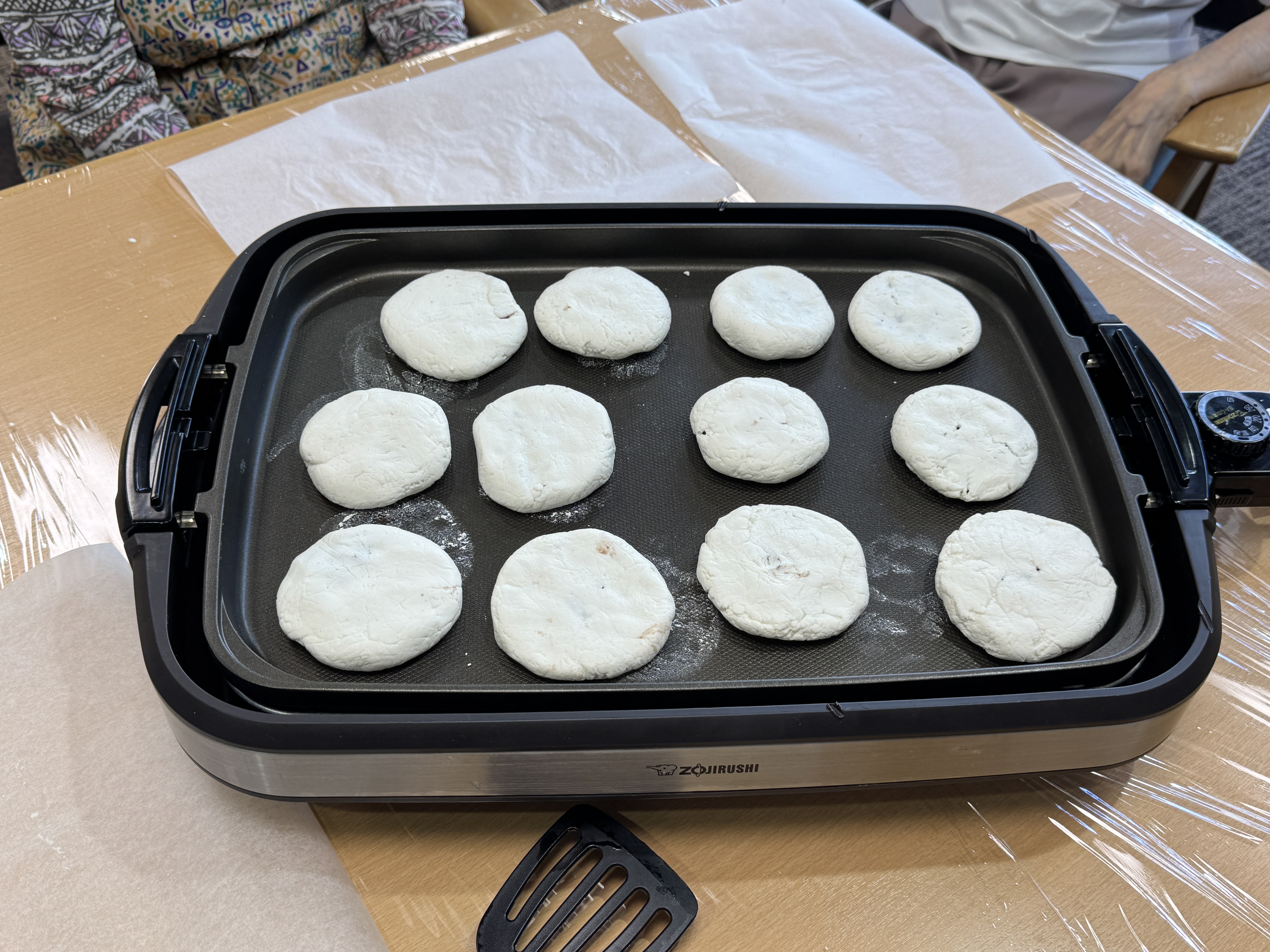 梅ヶ枝餅を作りました