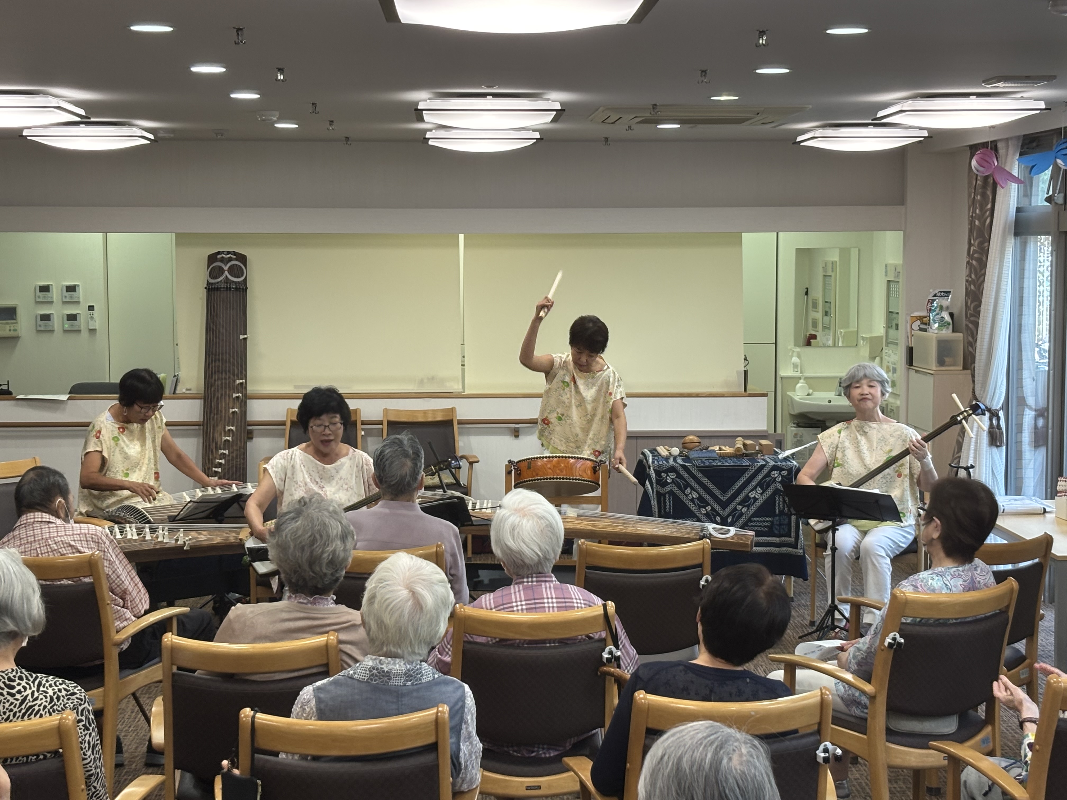 和楽器演奏会で感動