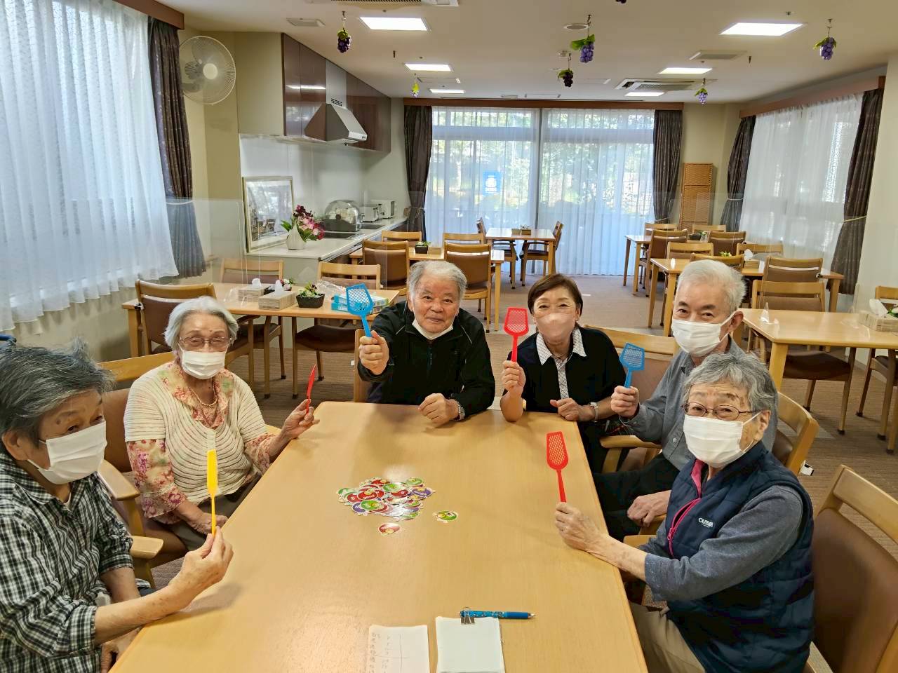 ハエたたきゲーム♪