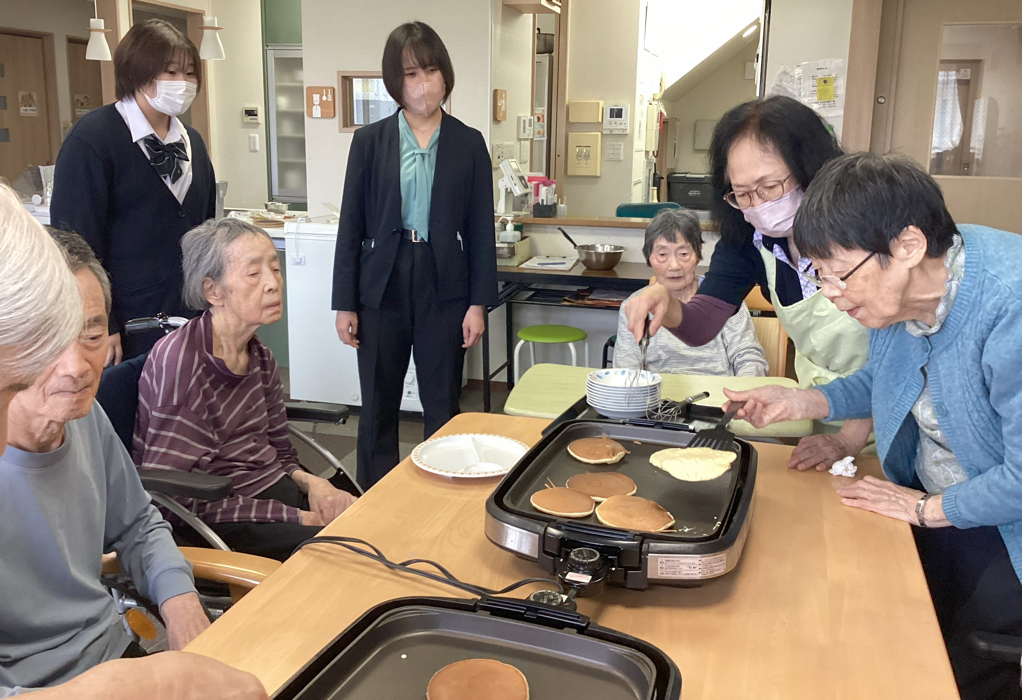 職場体験で高校生が来ました！