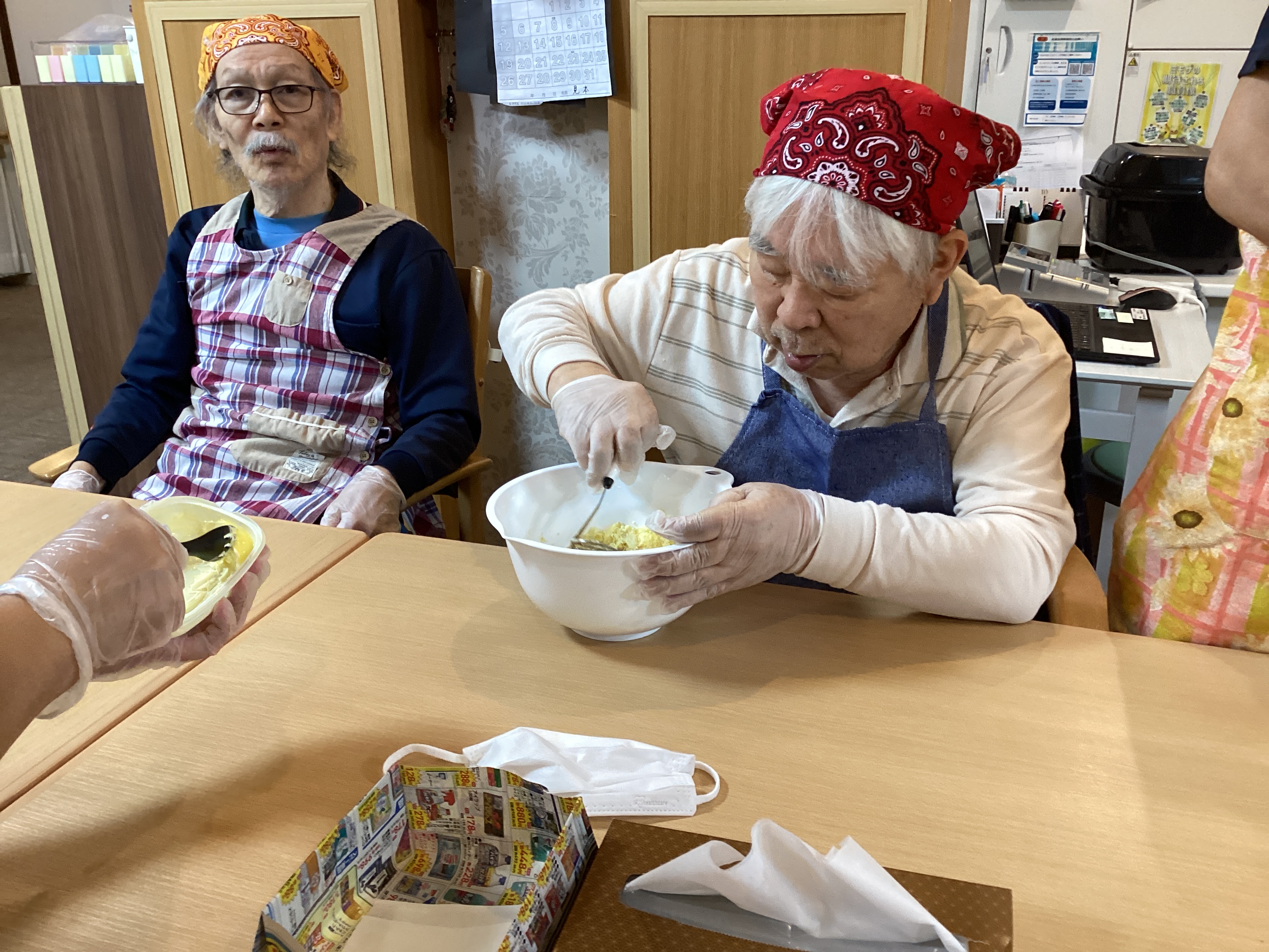 秋の味覚！スイートポテト作りにチャレンジ！！