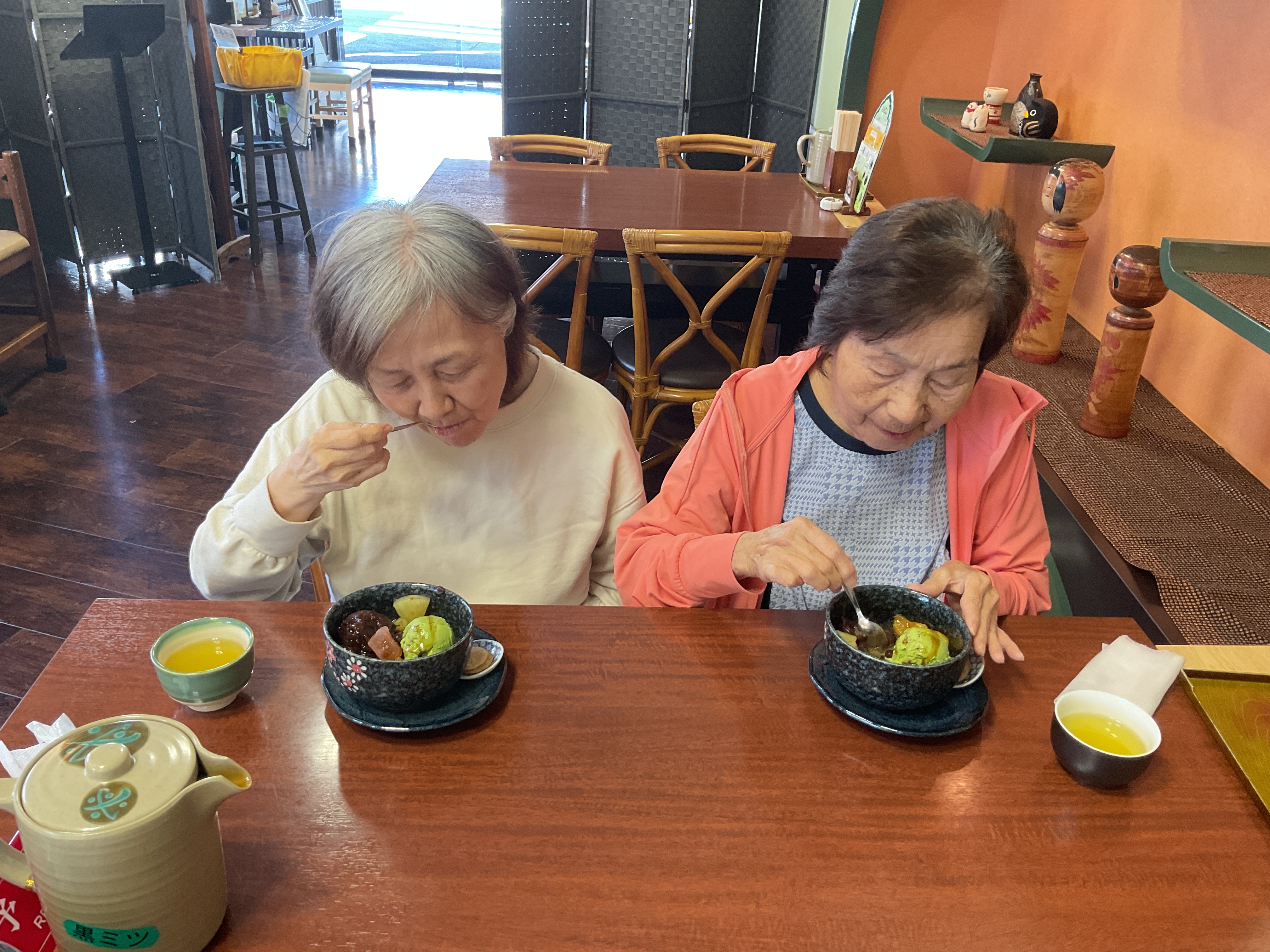 池田屋さんへおやつレク