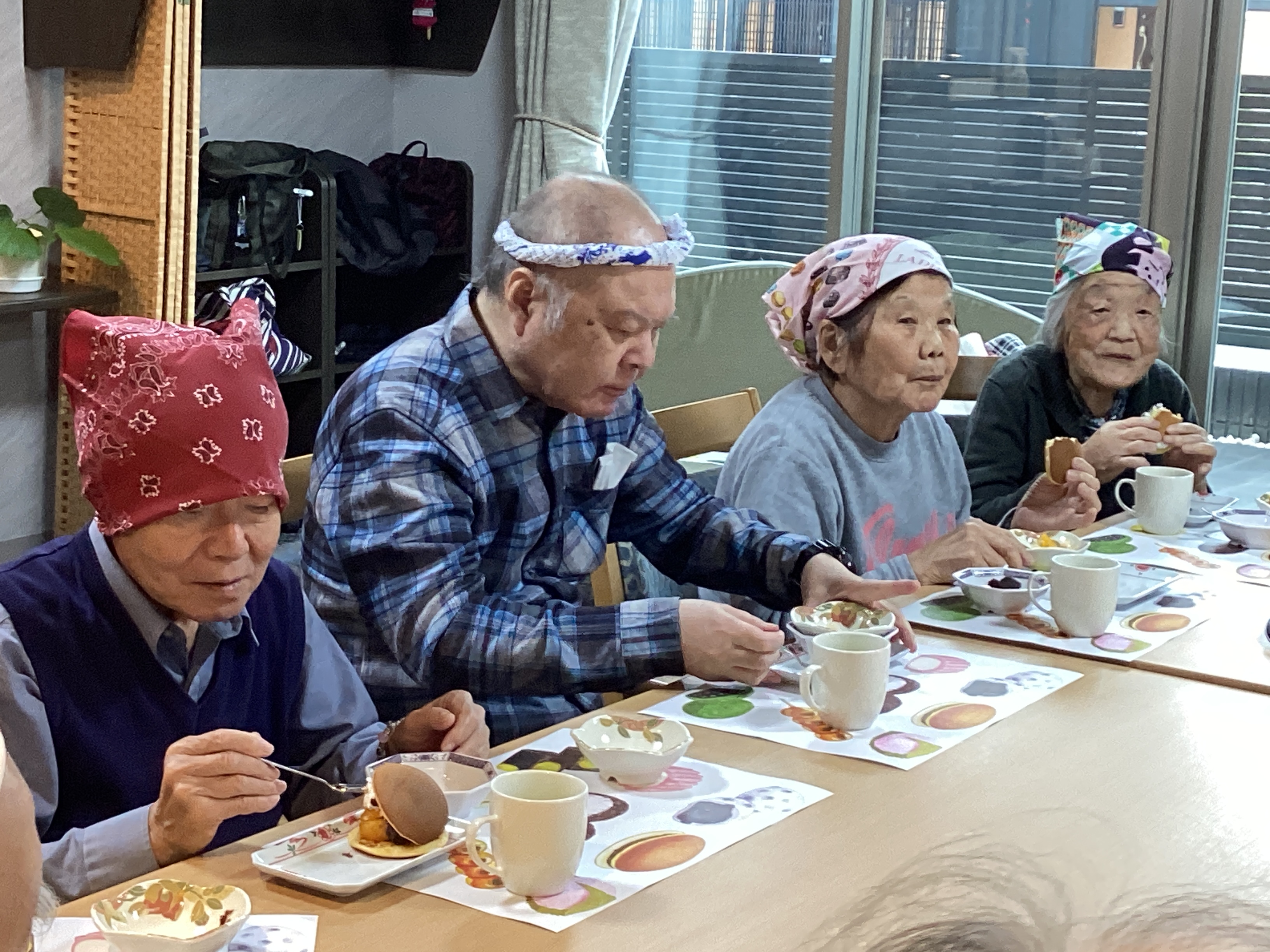 どら焼きおやつレク🌷その③