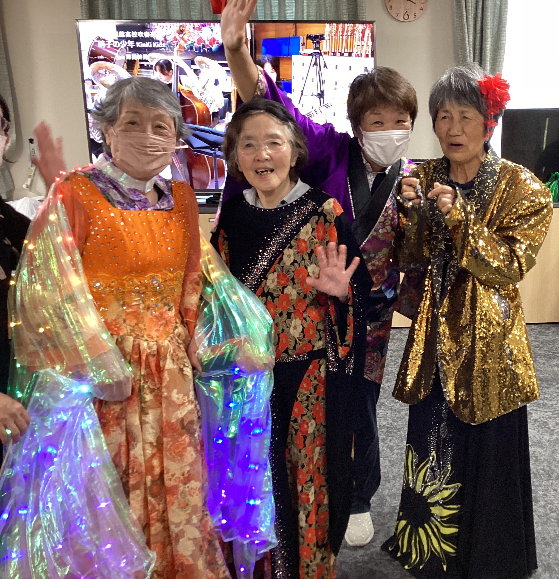 非日常を🎉はなやか衣装で大変身👗🏵️