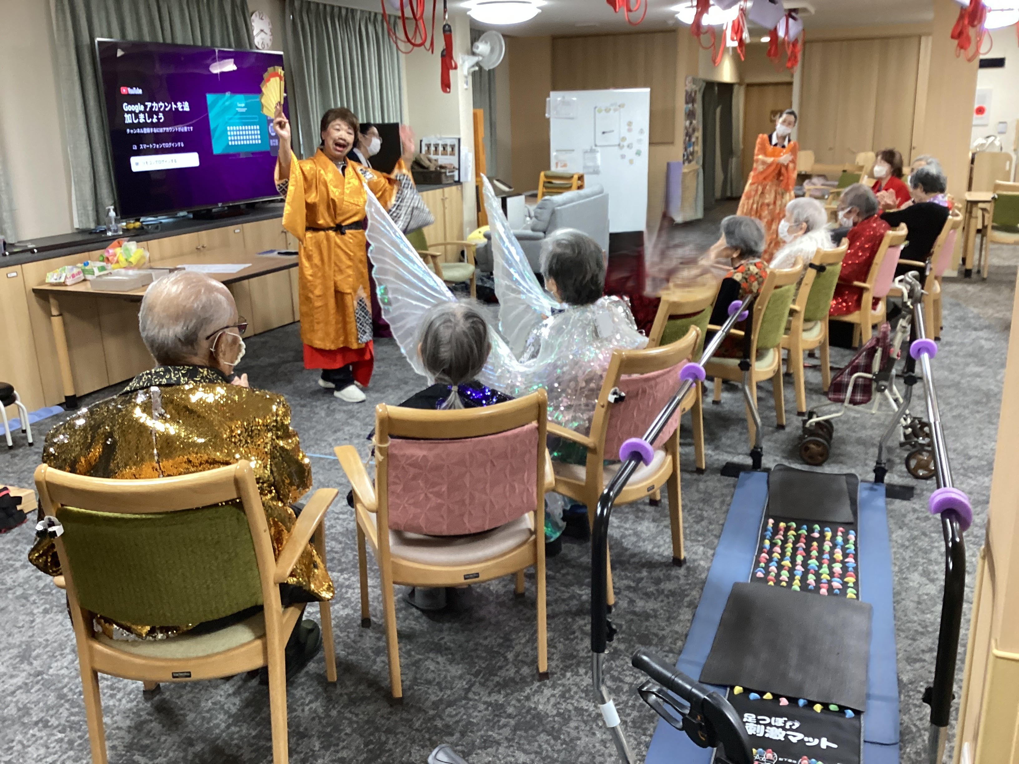 非日常🎉はなやか回想法で懐かし話😆😀😀😄