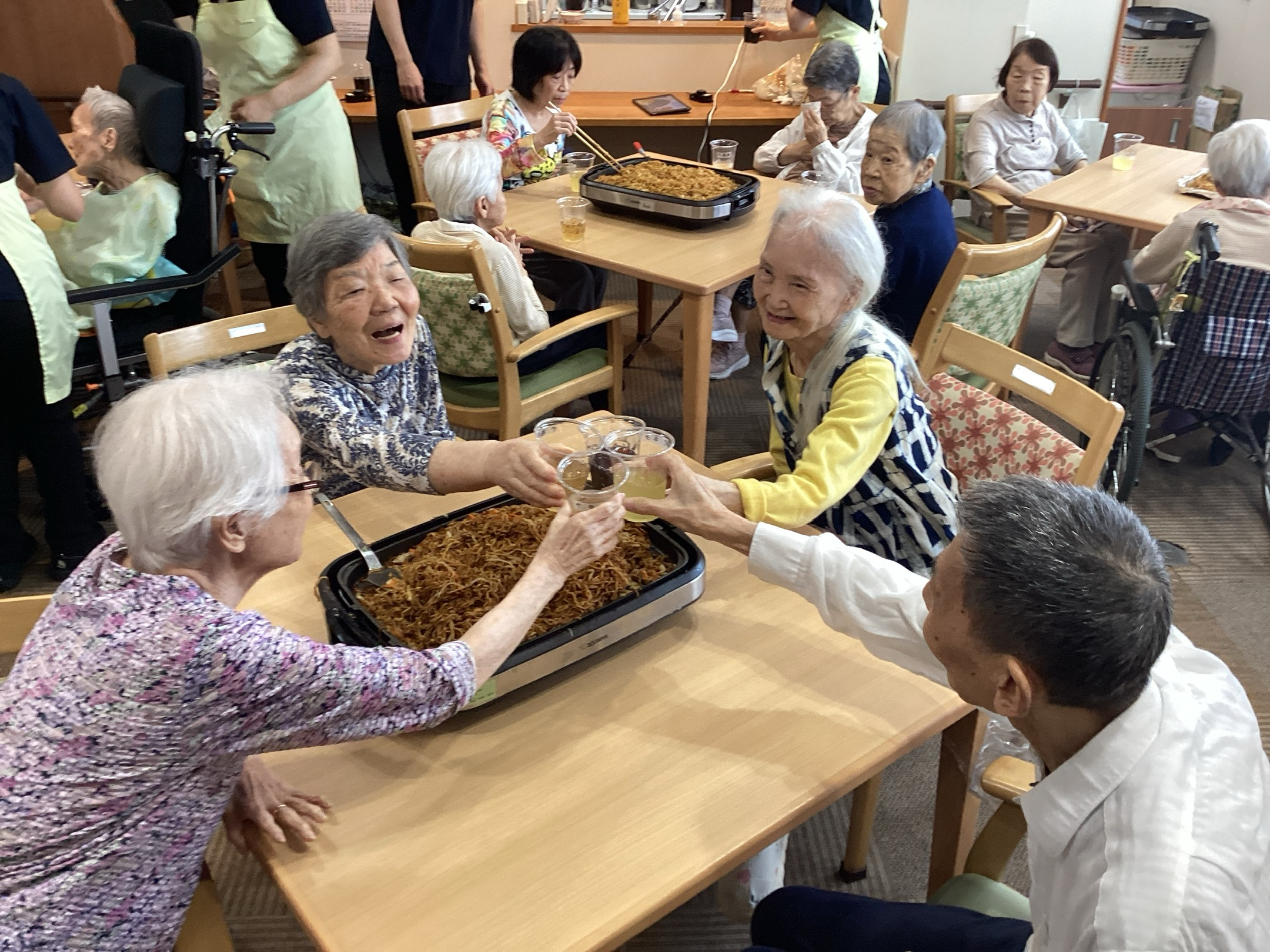 3ユニット合同夏祭り🎇①