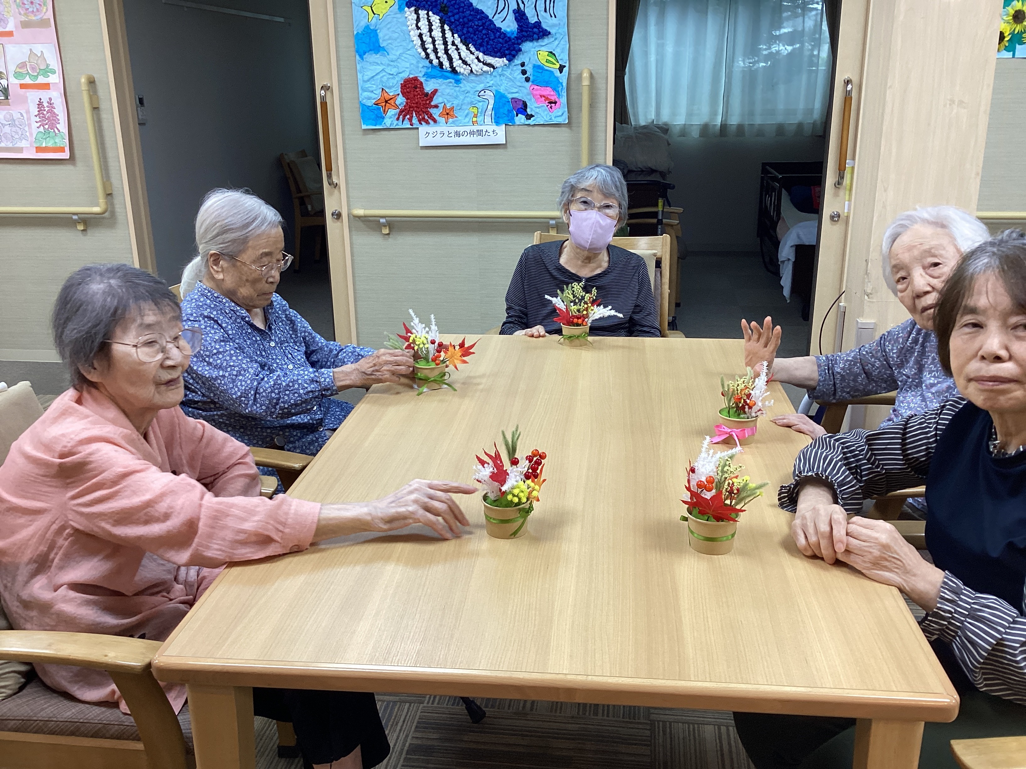 🍁秋のフラワーアレンジメント🍂