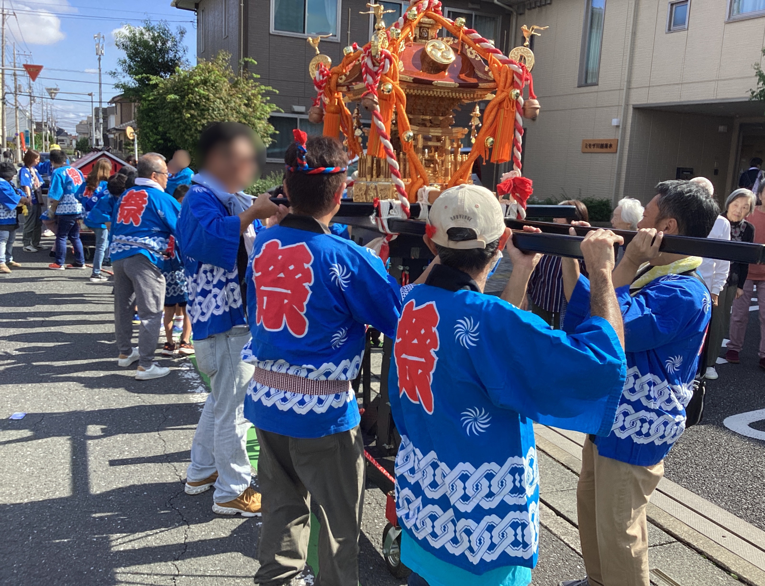 🥁町内会のお祭り~神輿~🪈